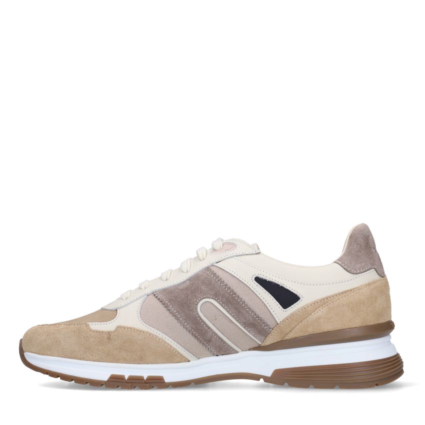 Taupe suède sneakers