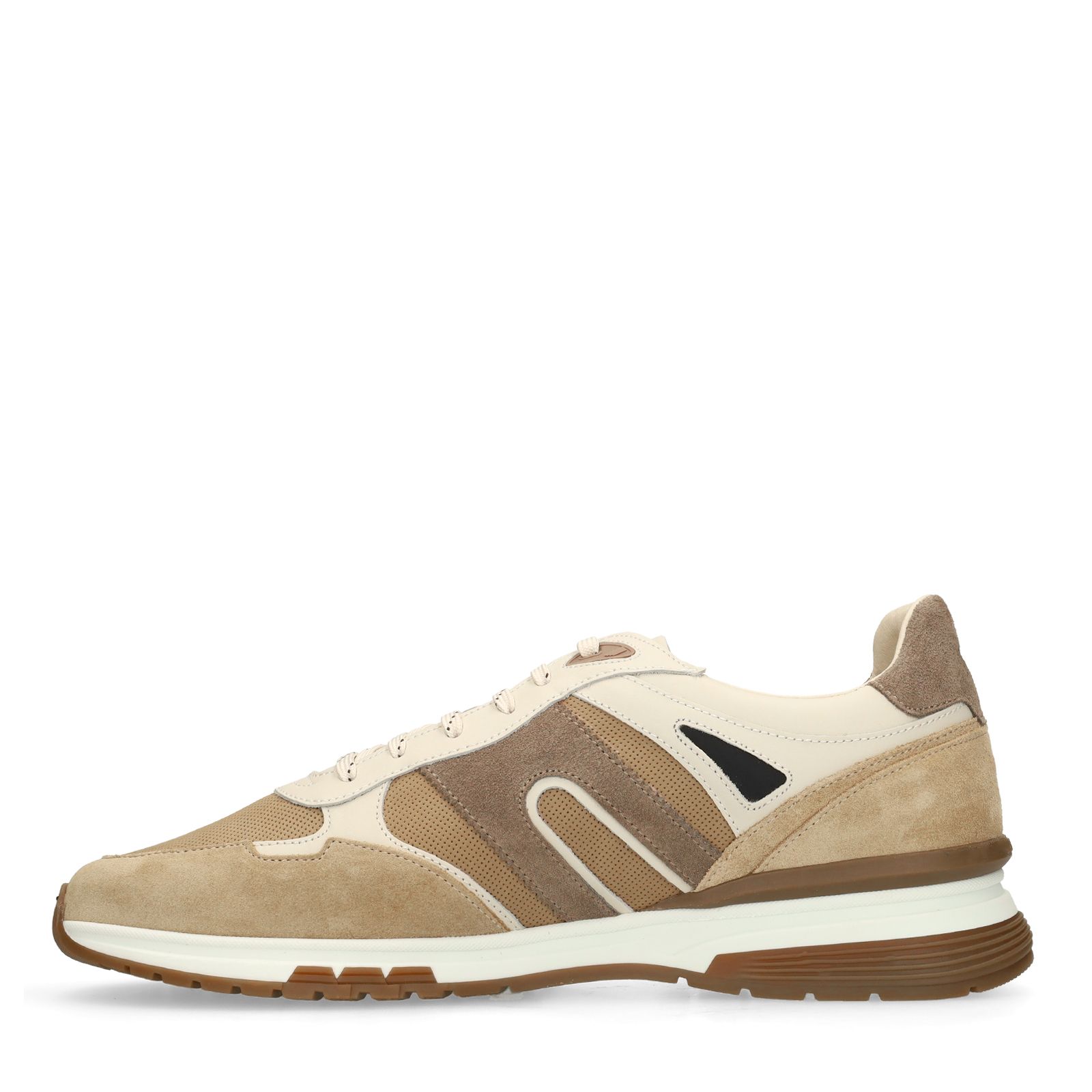 Taupe Veneto suède sneakers