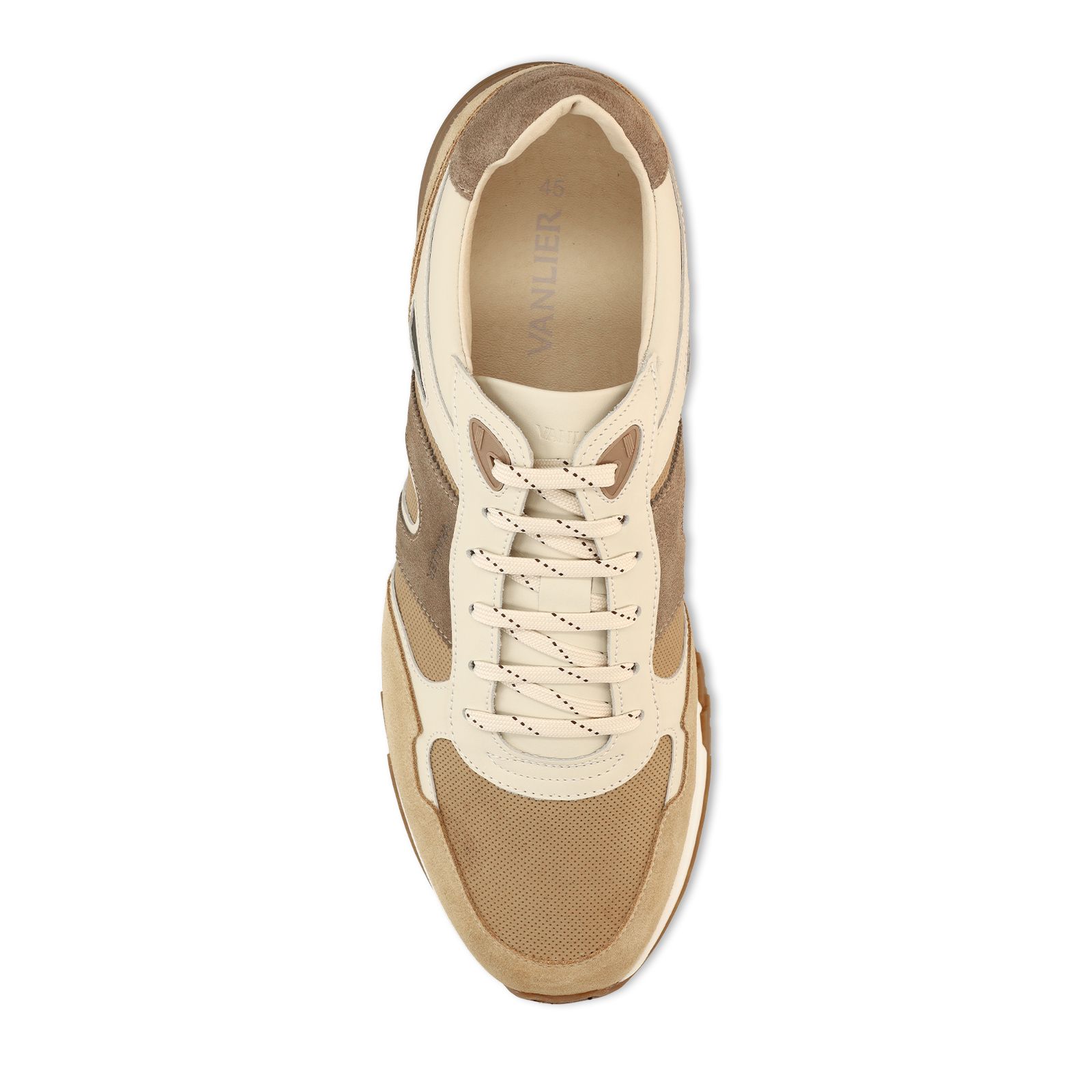 Taupe Veneto suède sneakers