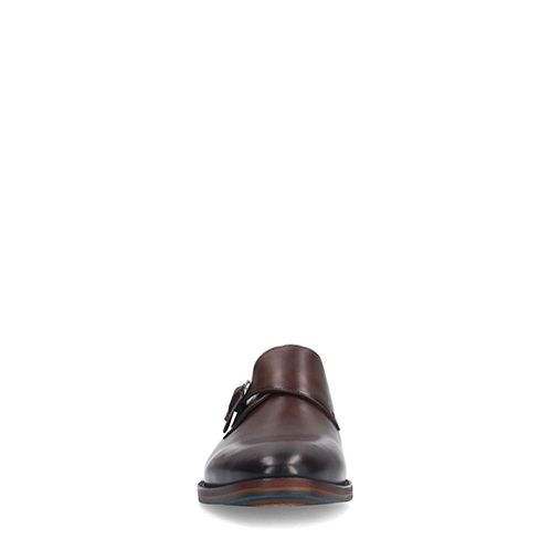 Bruine leren gespschoenen