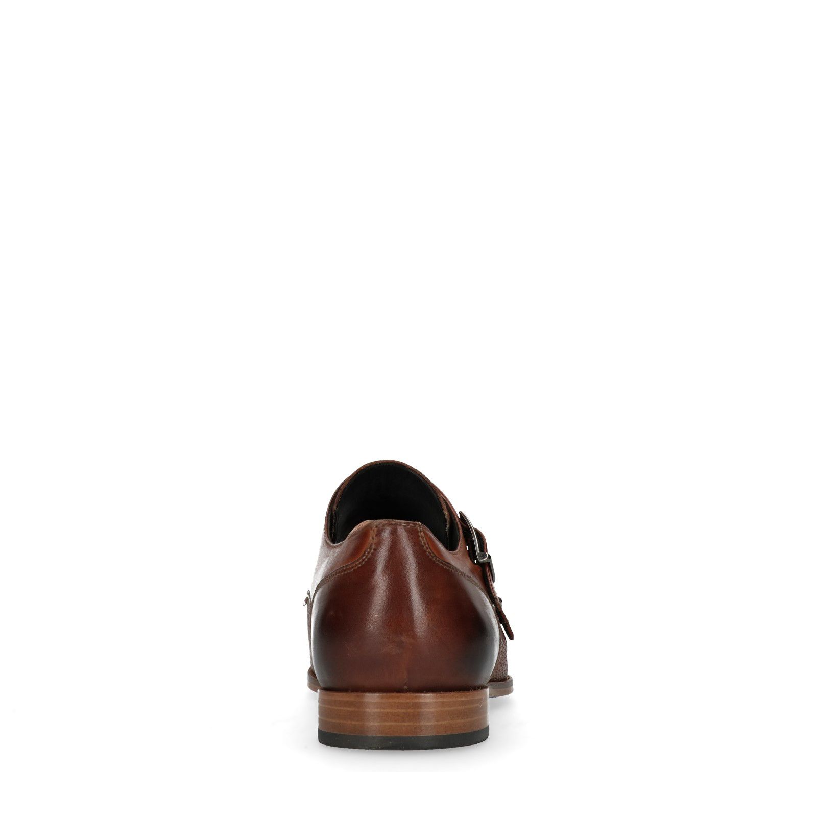 Bruine leren gespschoenen