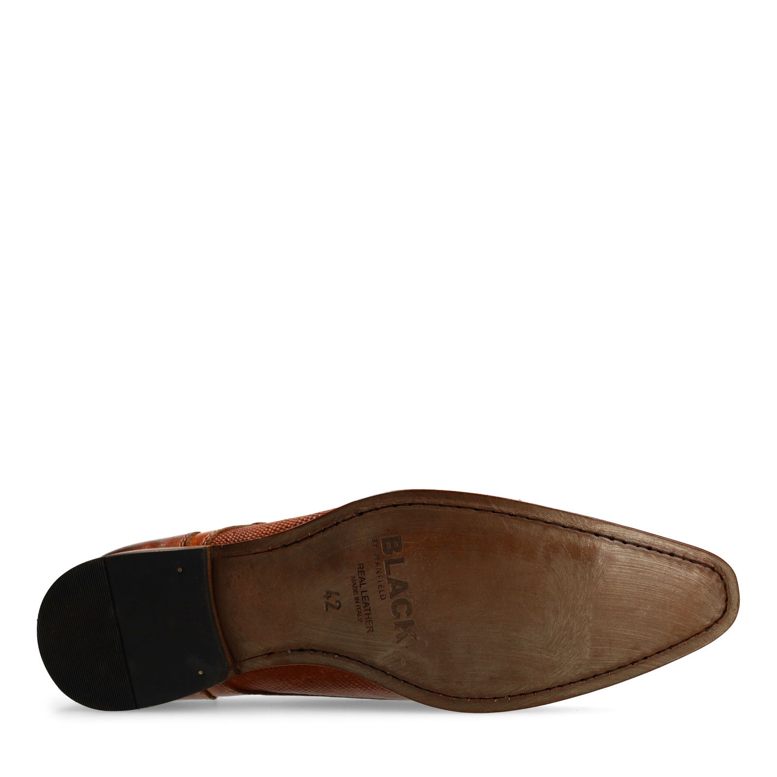 Bruine leren gespschoenen