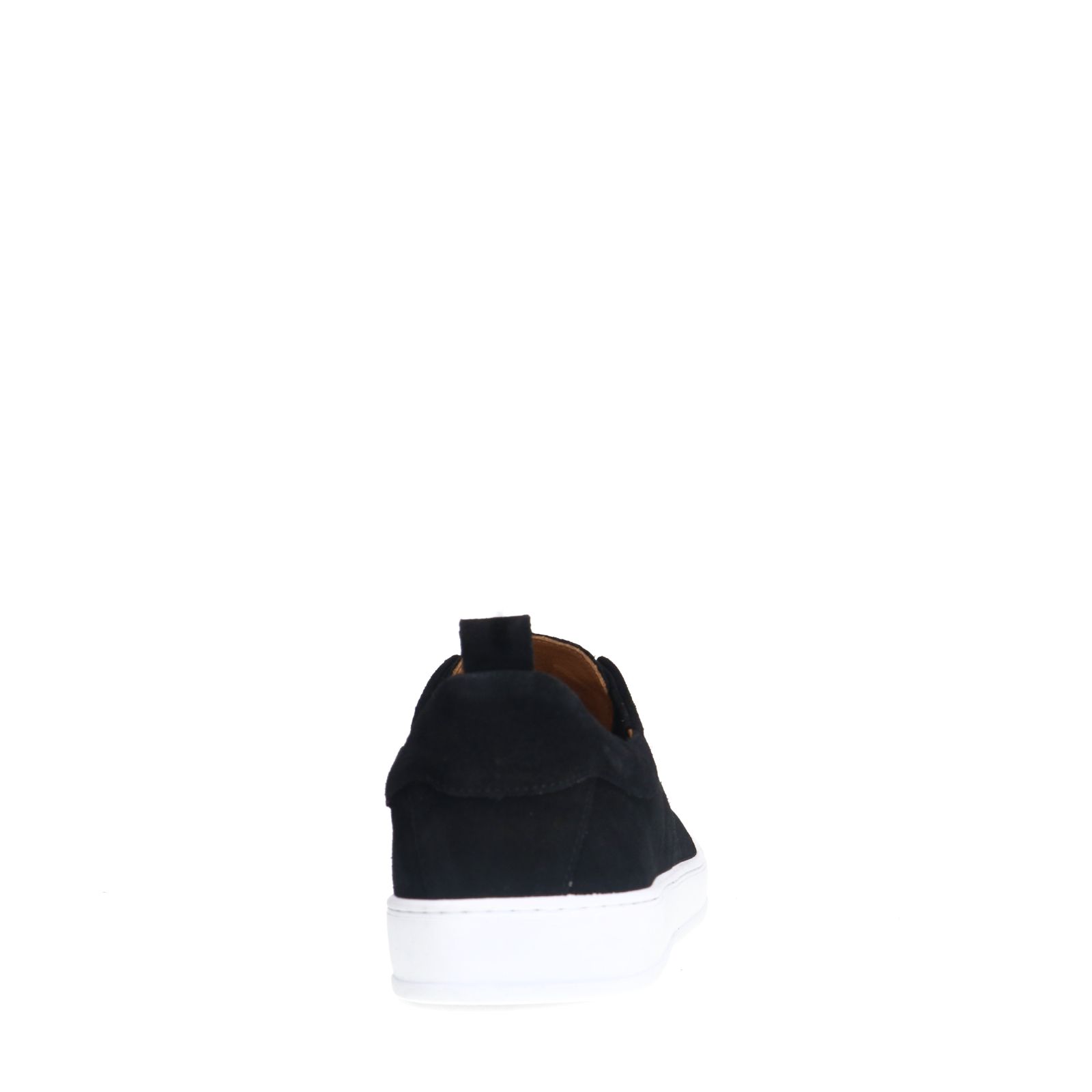 Zwarte suède loafers