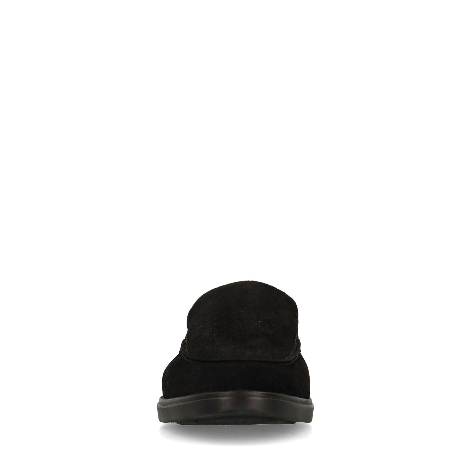Zwarte suède loafers