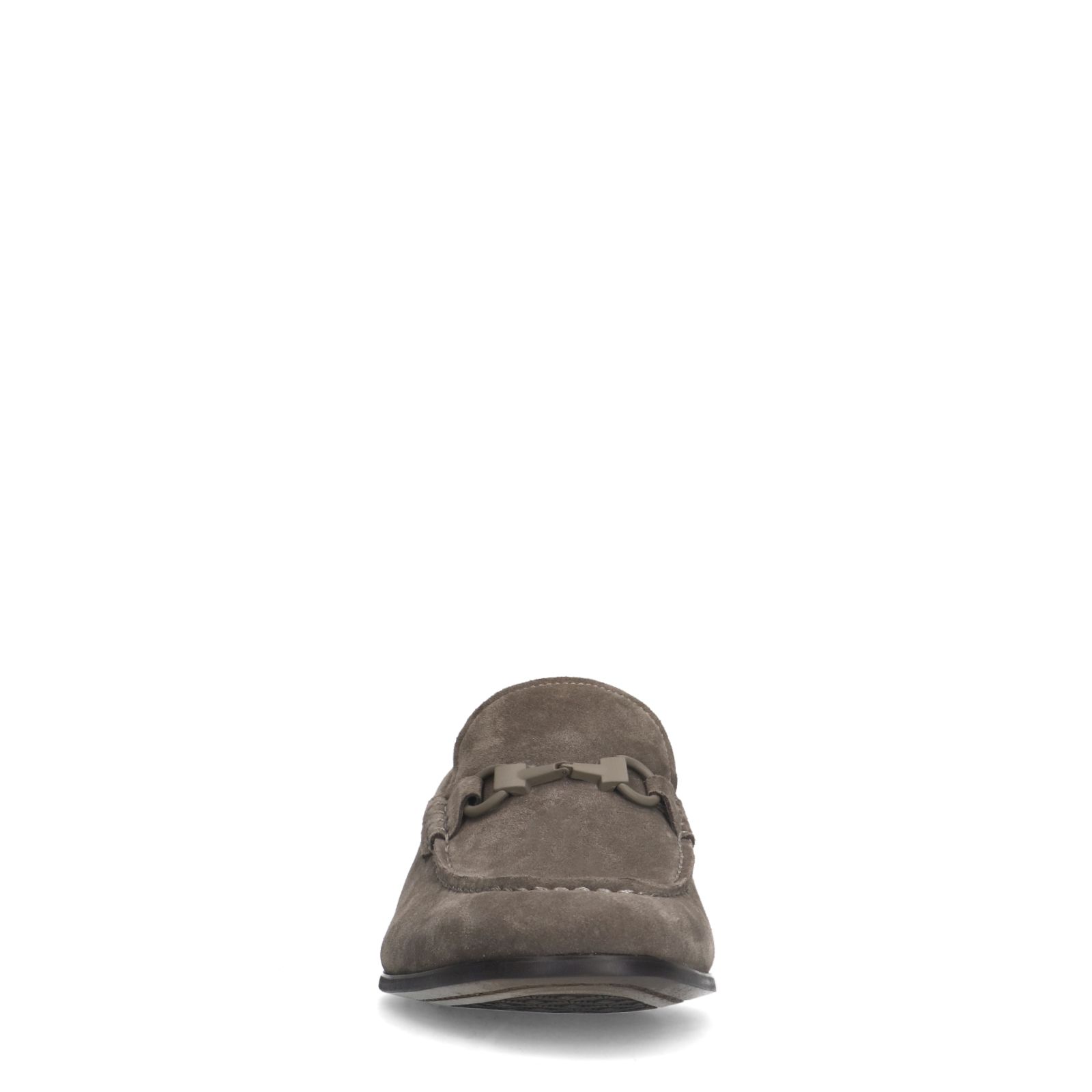Bruine suède loafers