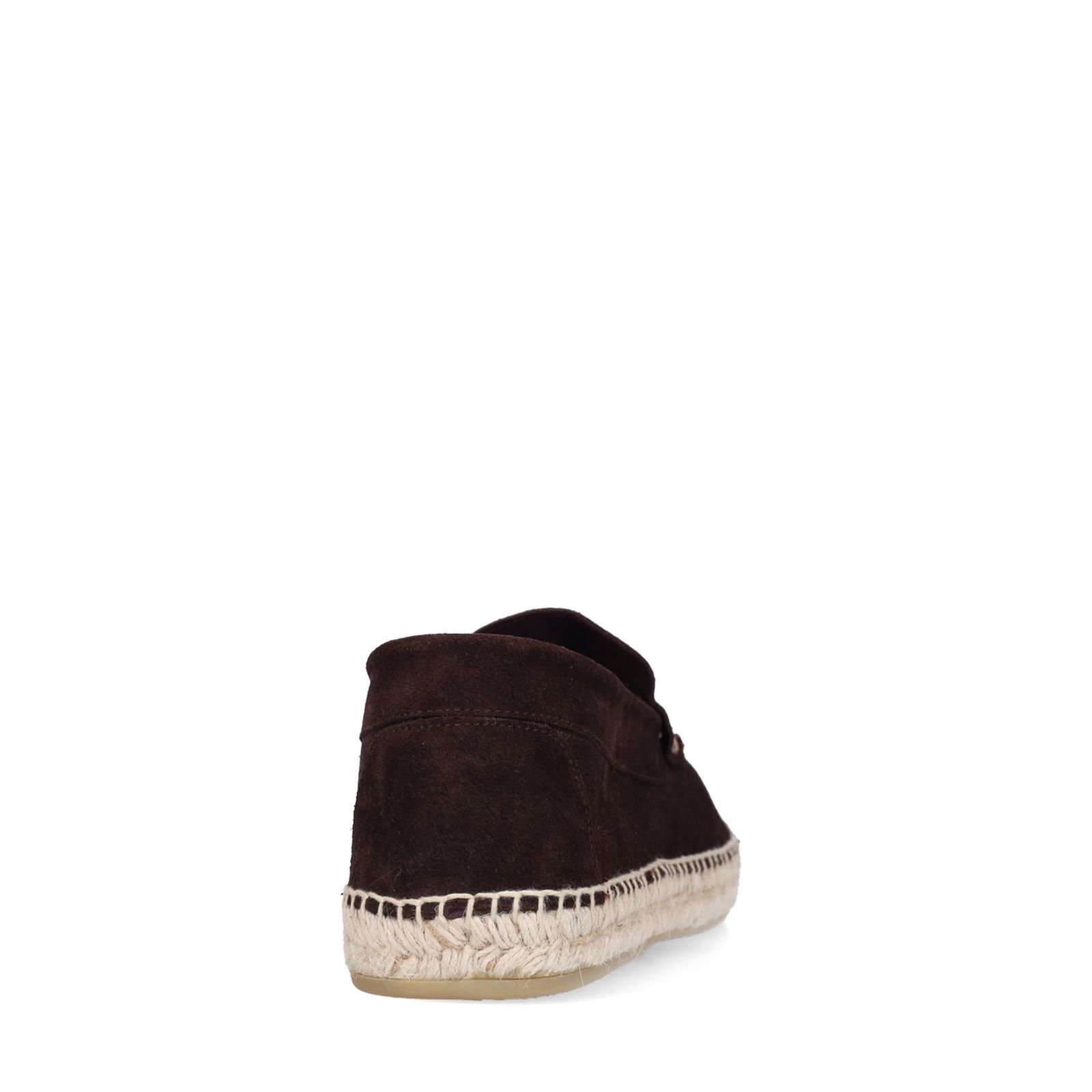Dunkelbraune Veloursleder-Loafer
