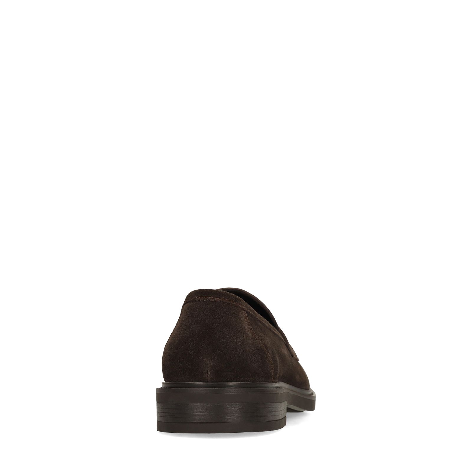 Braune Veloursleder-Loafer