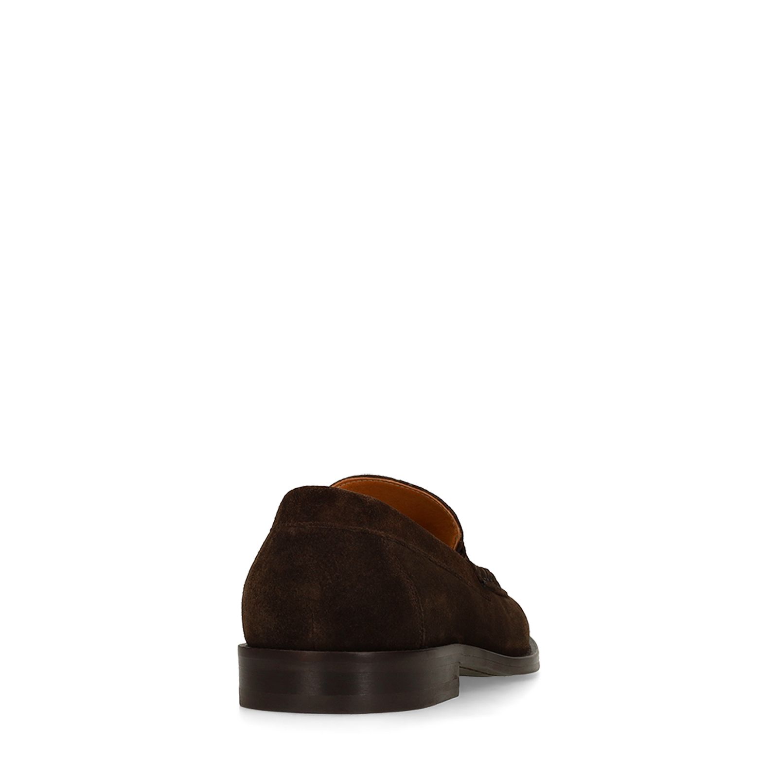 Dunkelbraune Wildleder-Loafer
