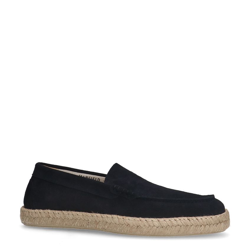 Navy suède espadrilles