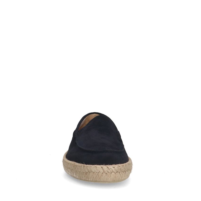 Navy suède espadrilles