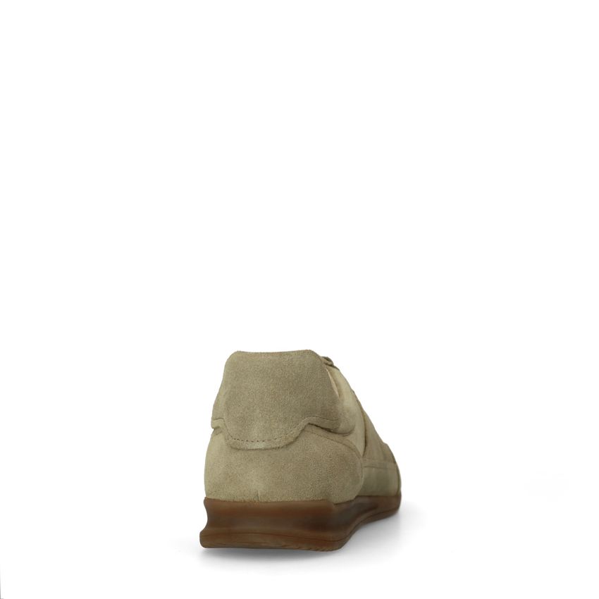 Groene suède sneakers