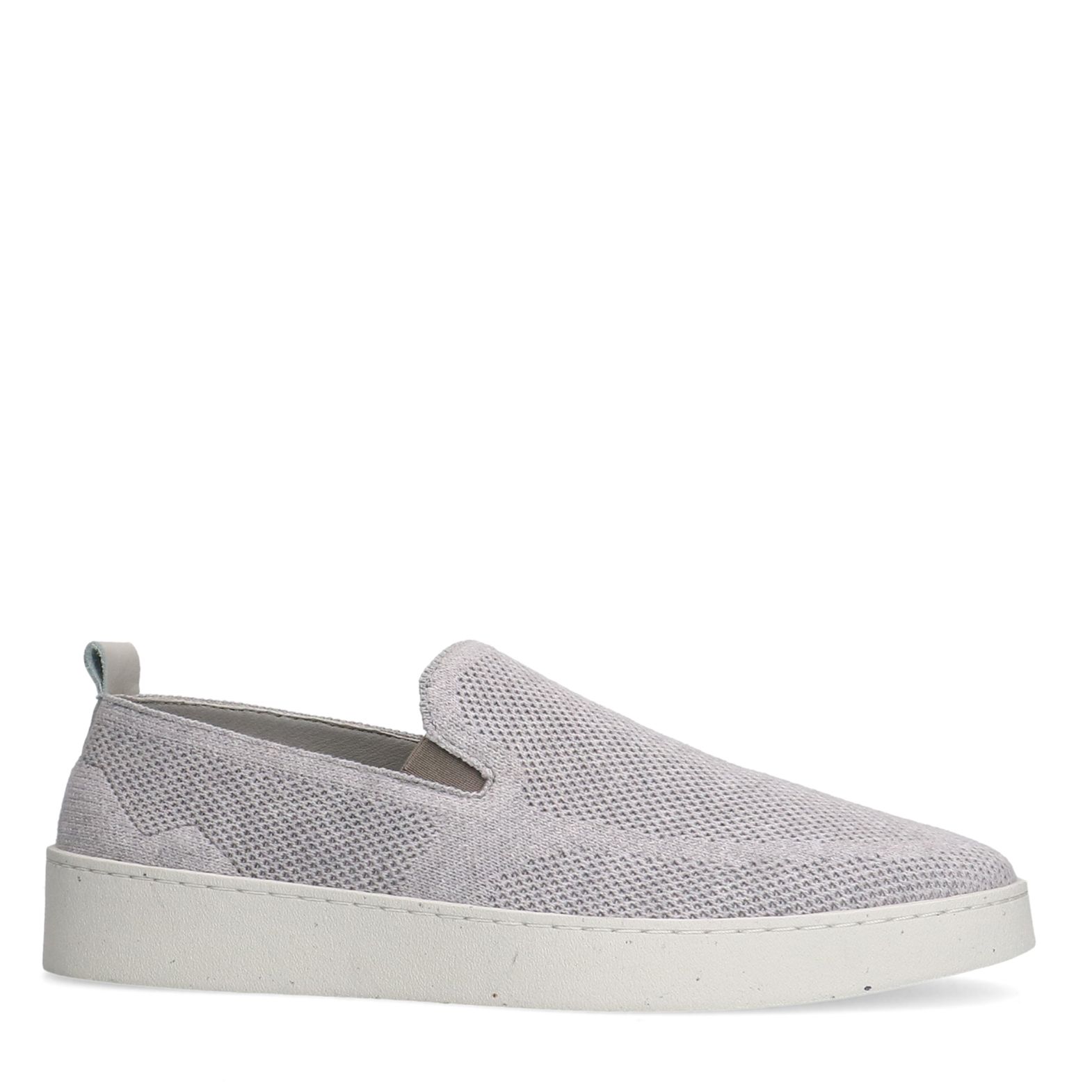 Graue Loafer