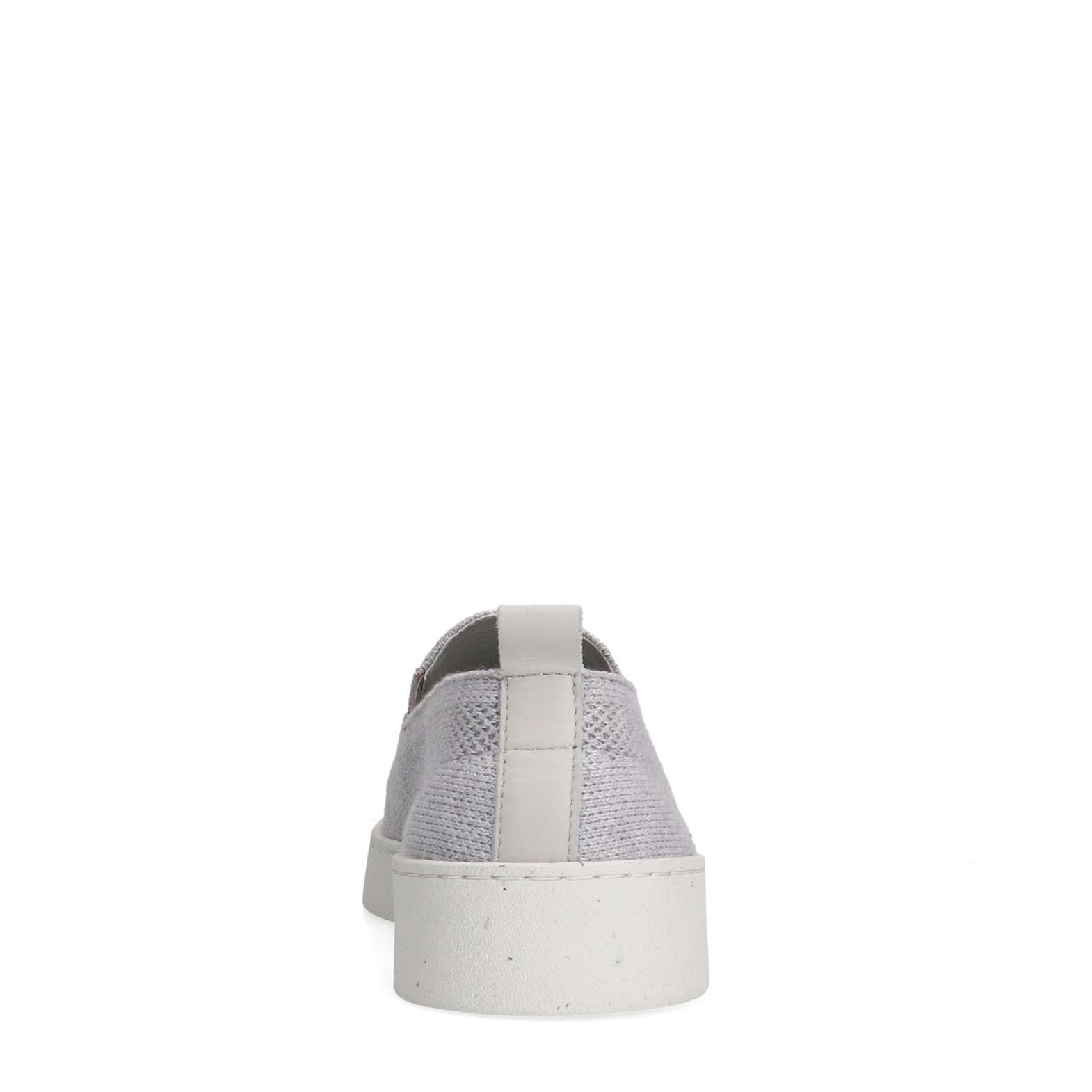 Grijze knit fabric loafers
