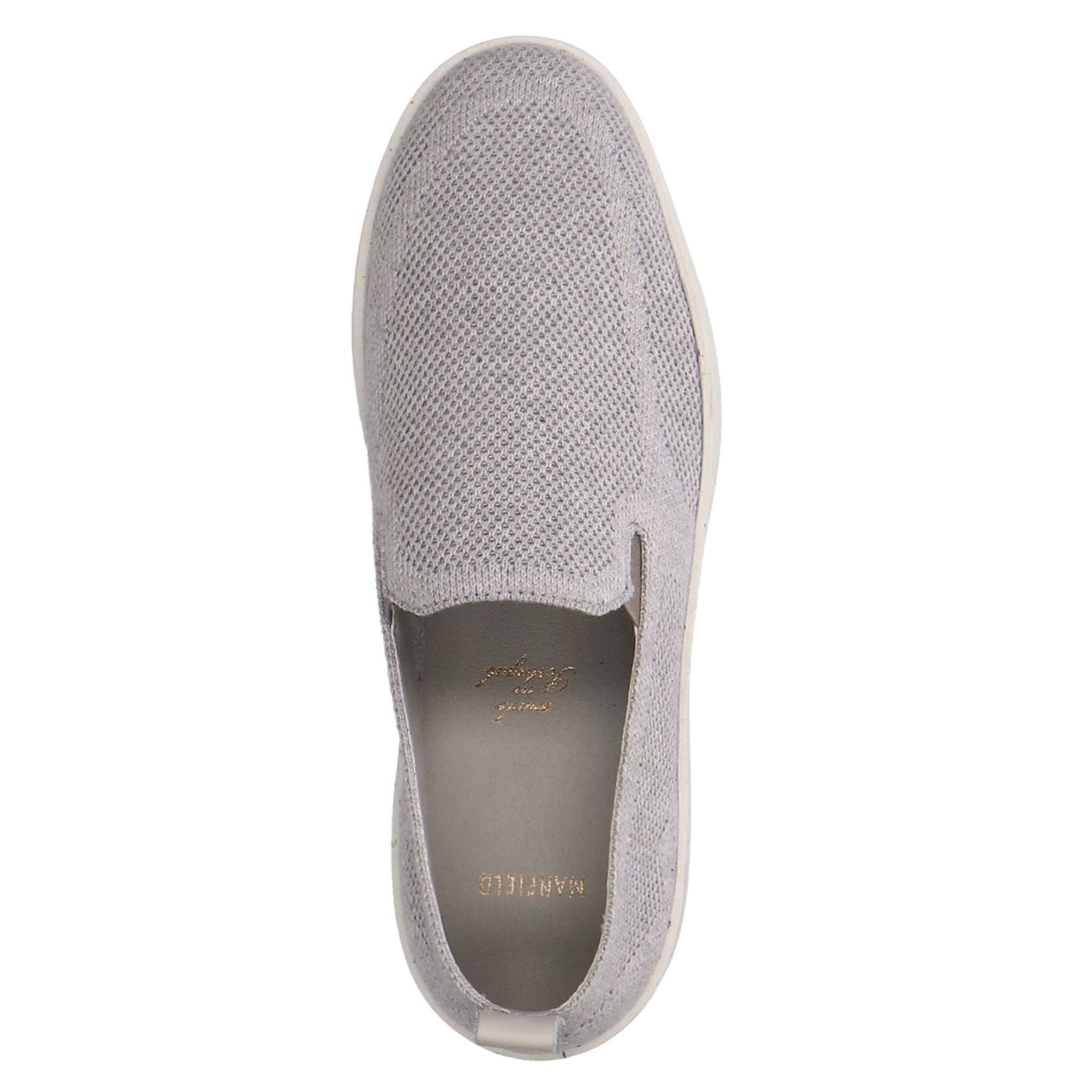 Graue Loafer