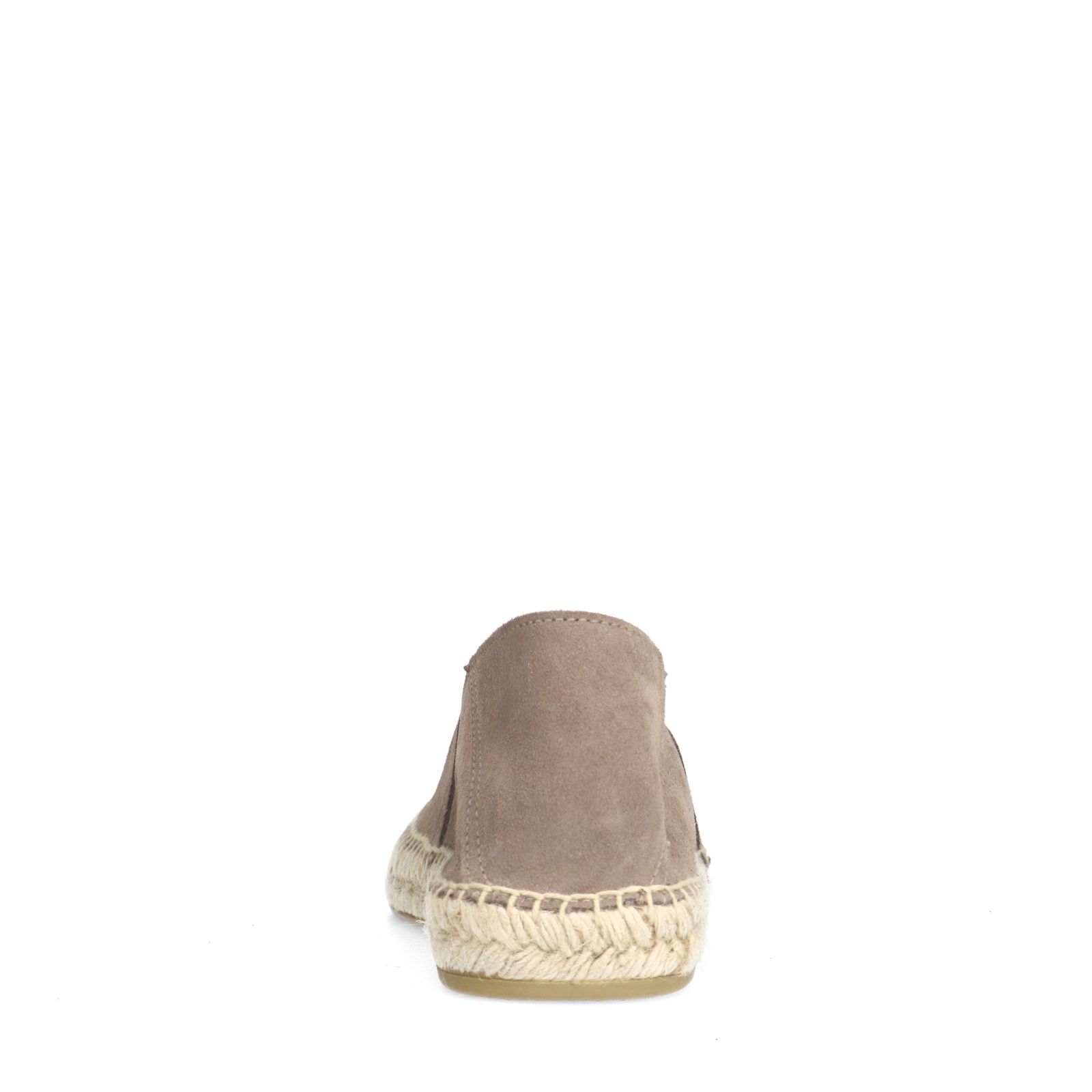 Grijze suède espadrilles