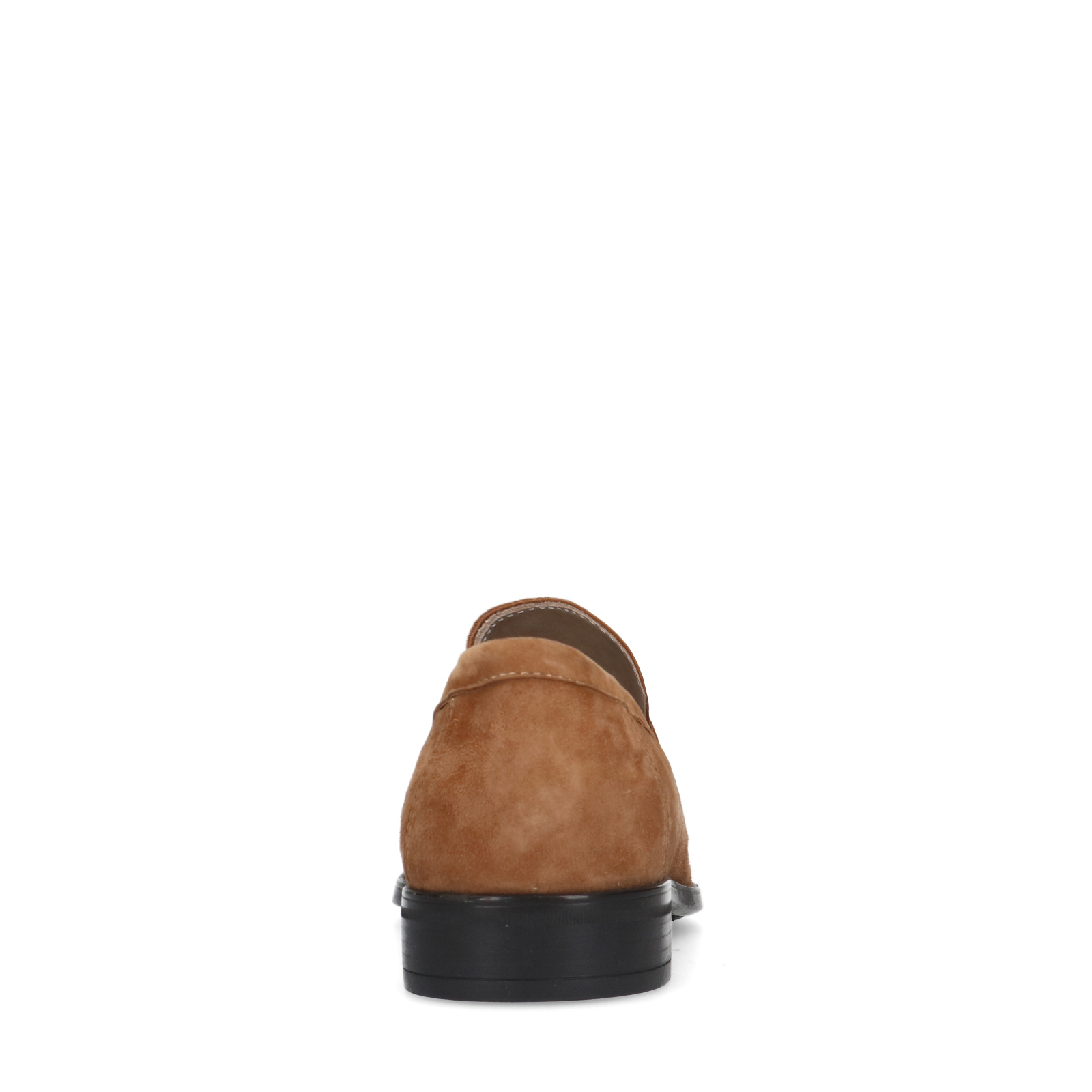 Cognacfarbene Veloursleder-Loafer | Slipper | Manfield | Manfield