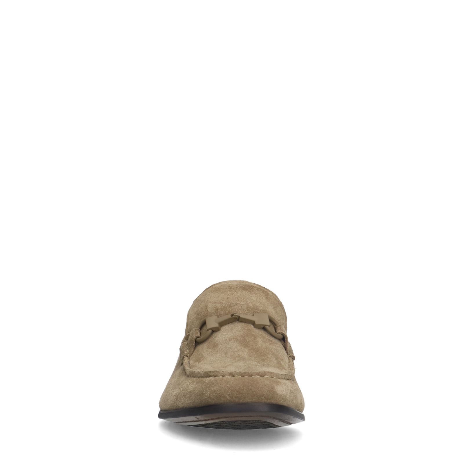Taupe suède loafers