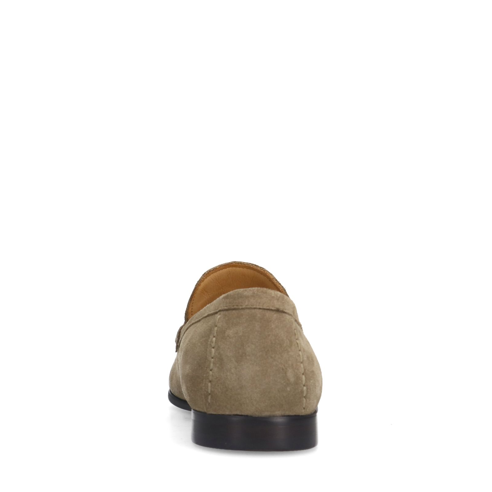 Taupe suède loafers