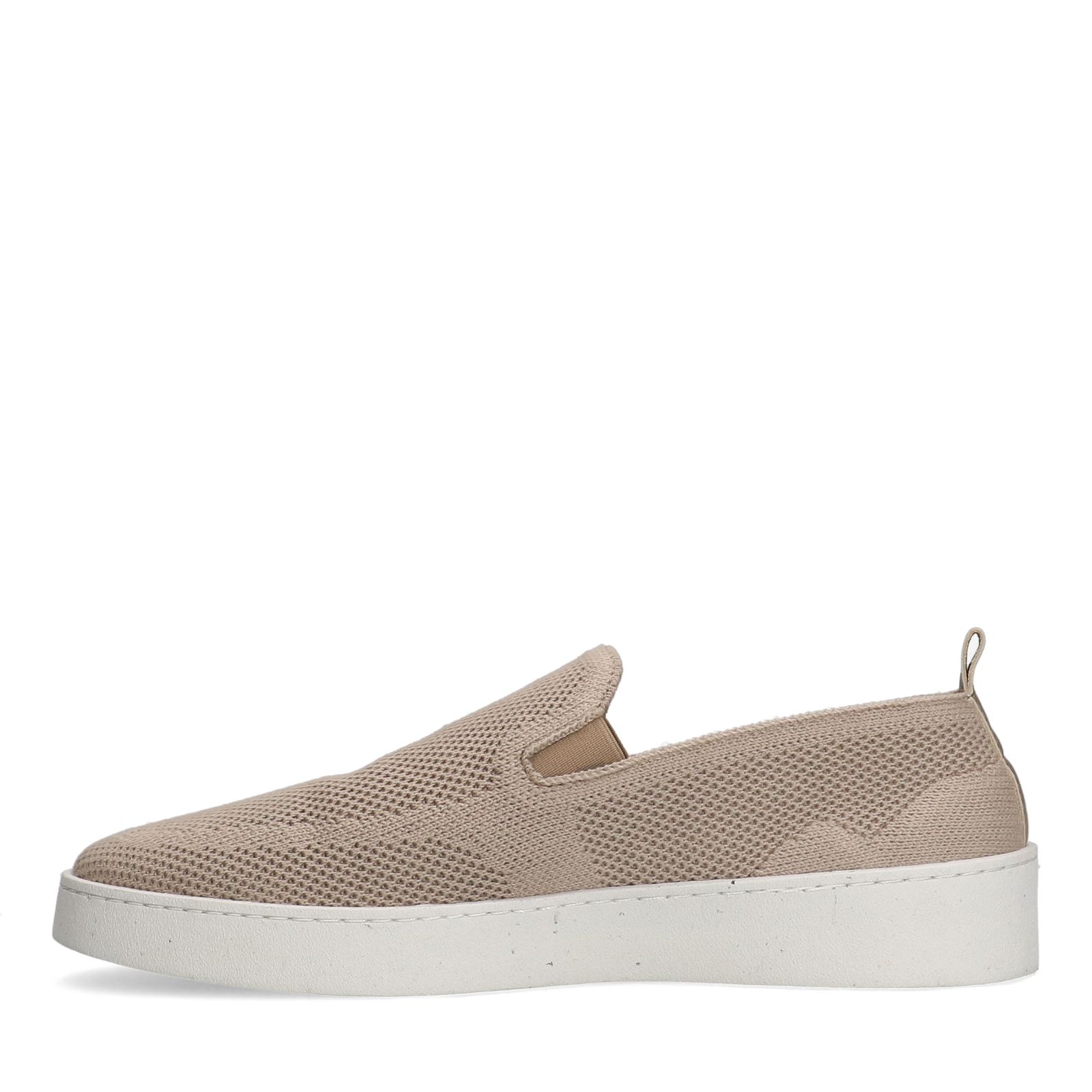 Beigefarbene Loafer