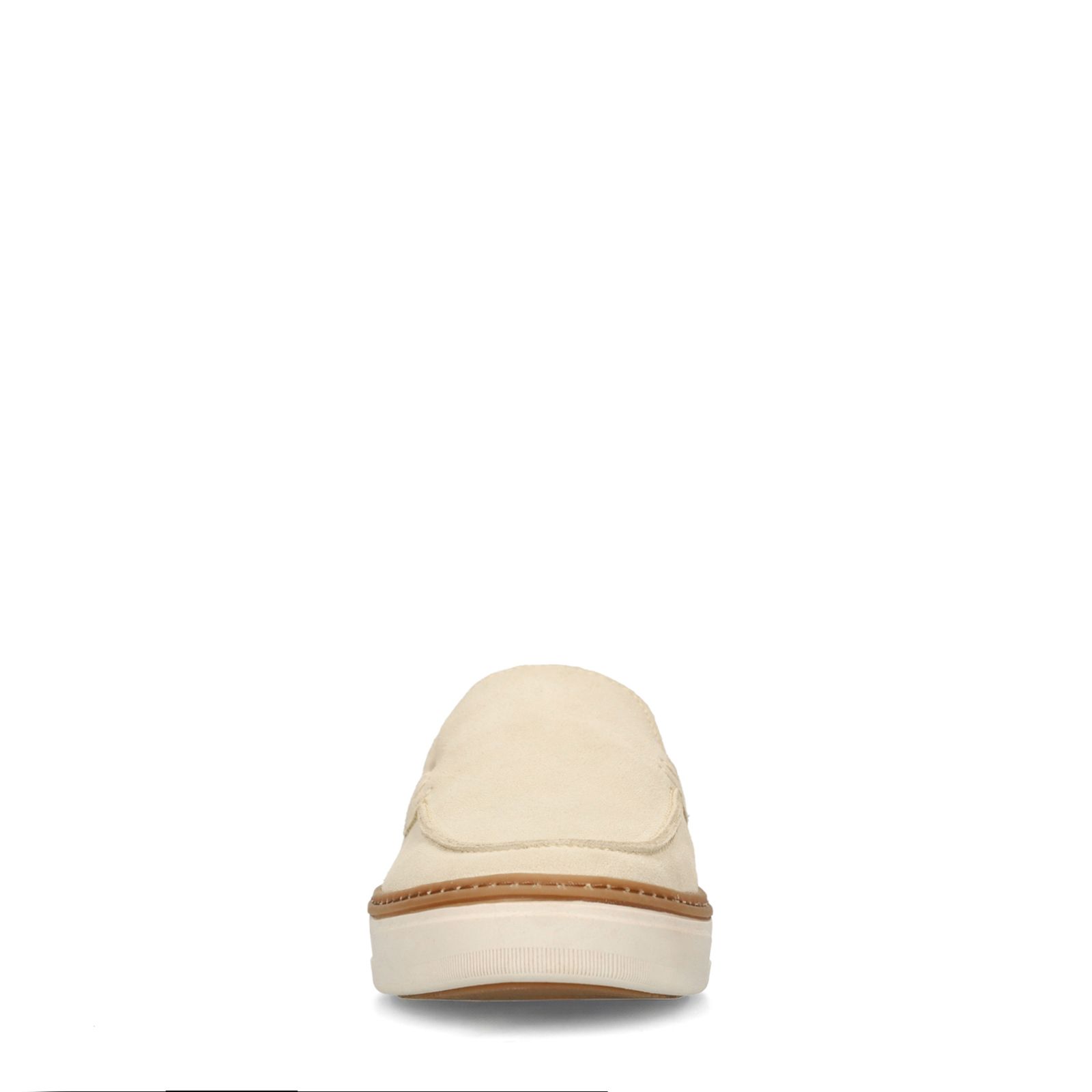 Beige suède loafers