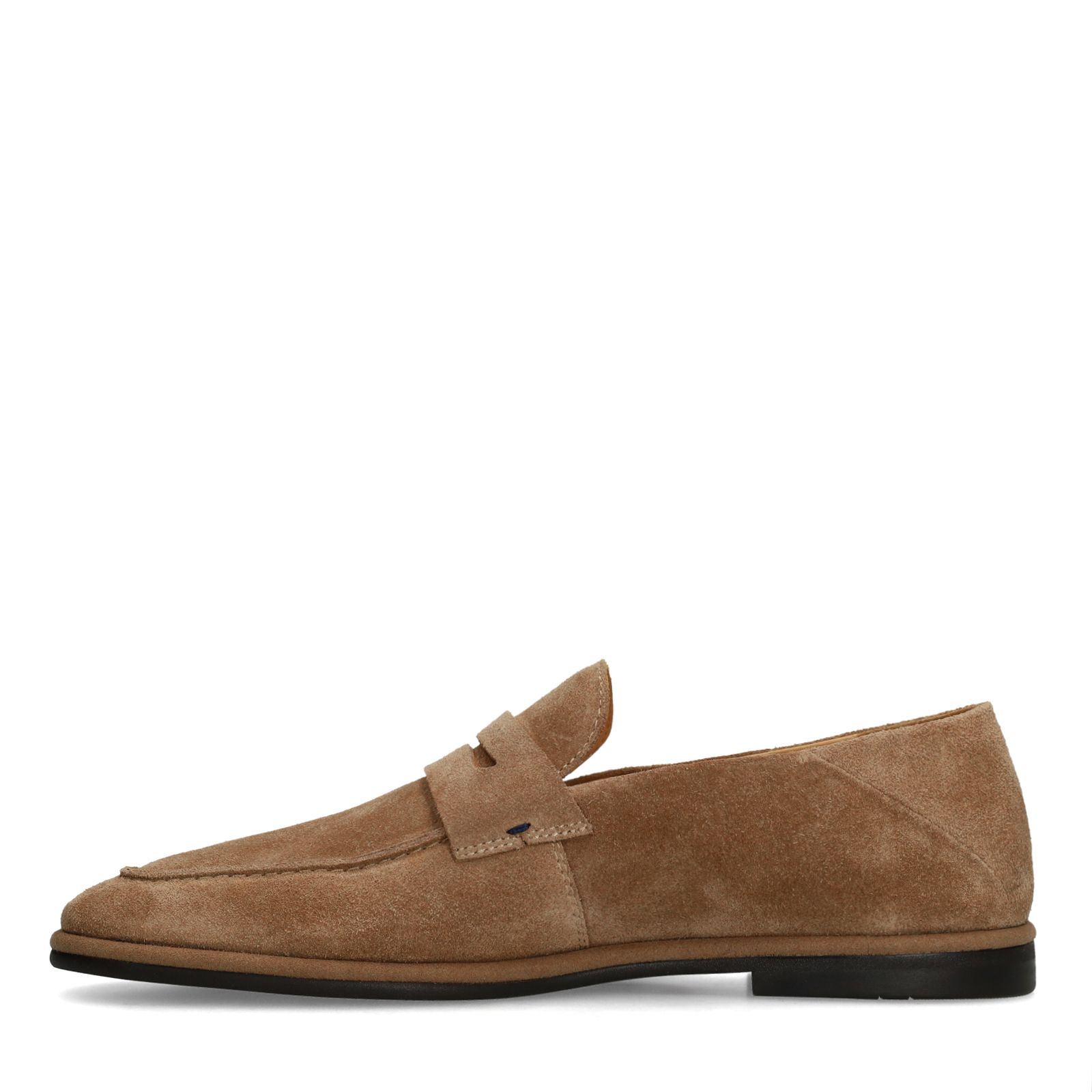 Taupe suède loafers