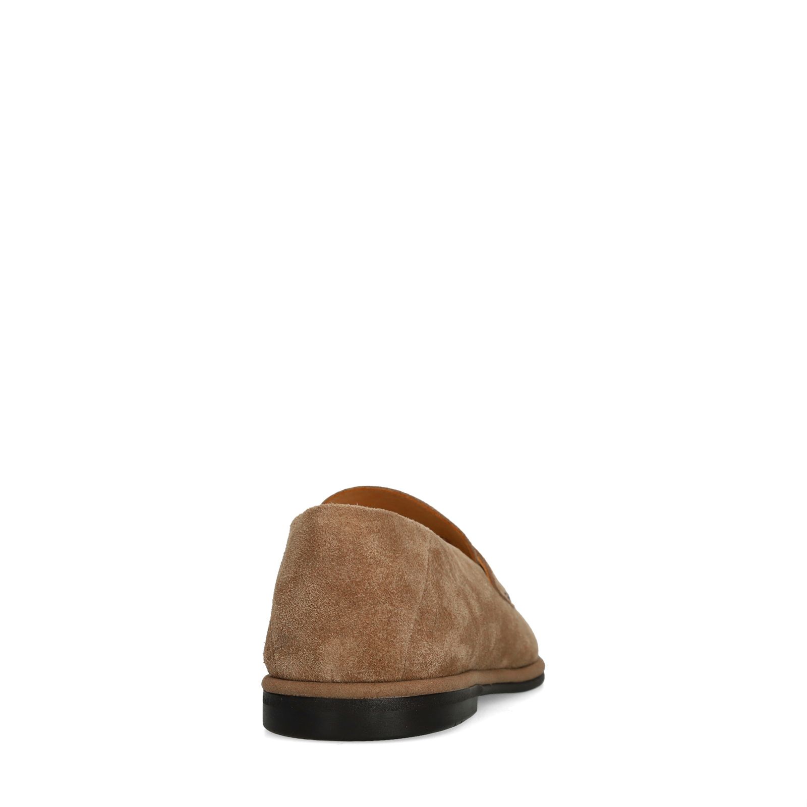 Taupe suède loafers