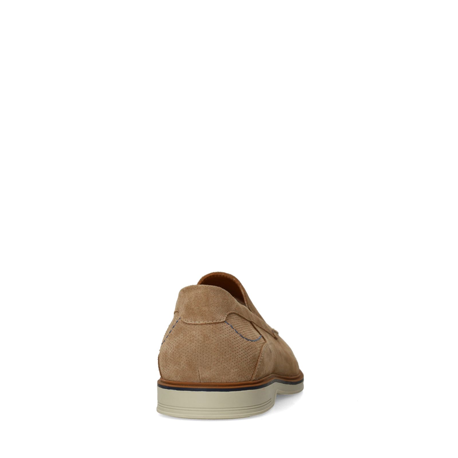 Beige suède loafers
