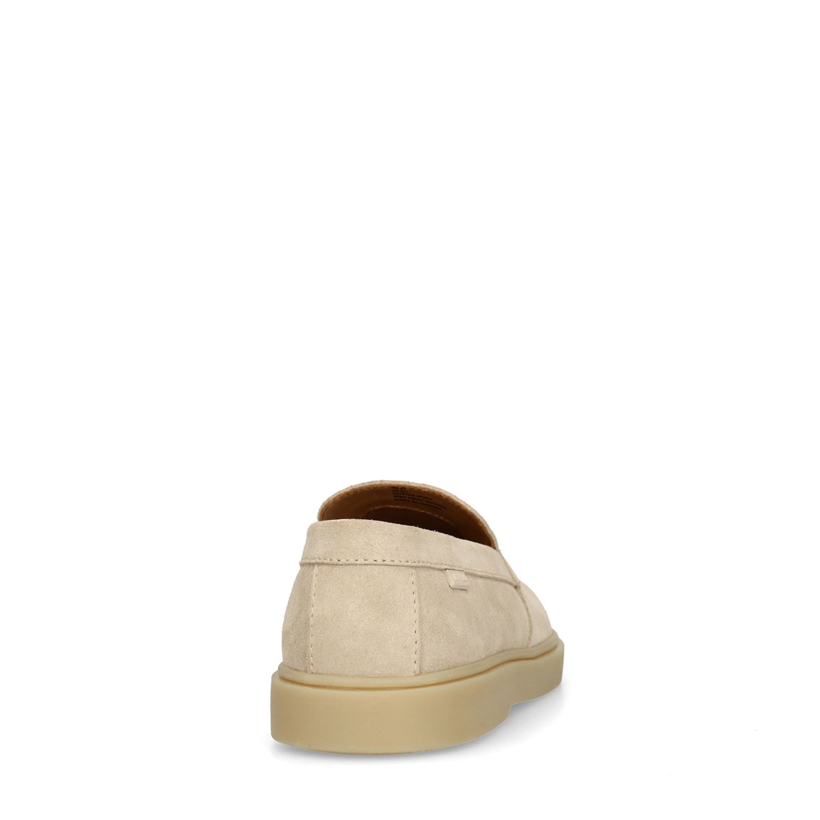 Beige suède loafers