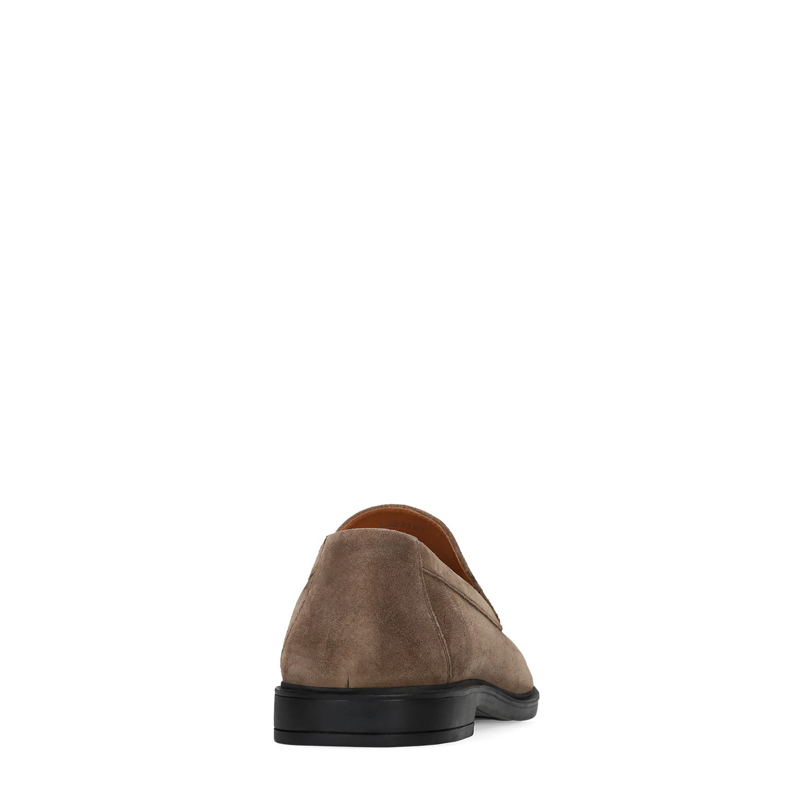 Taupe suède loafers