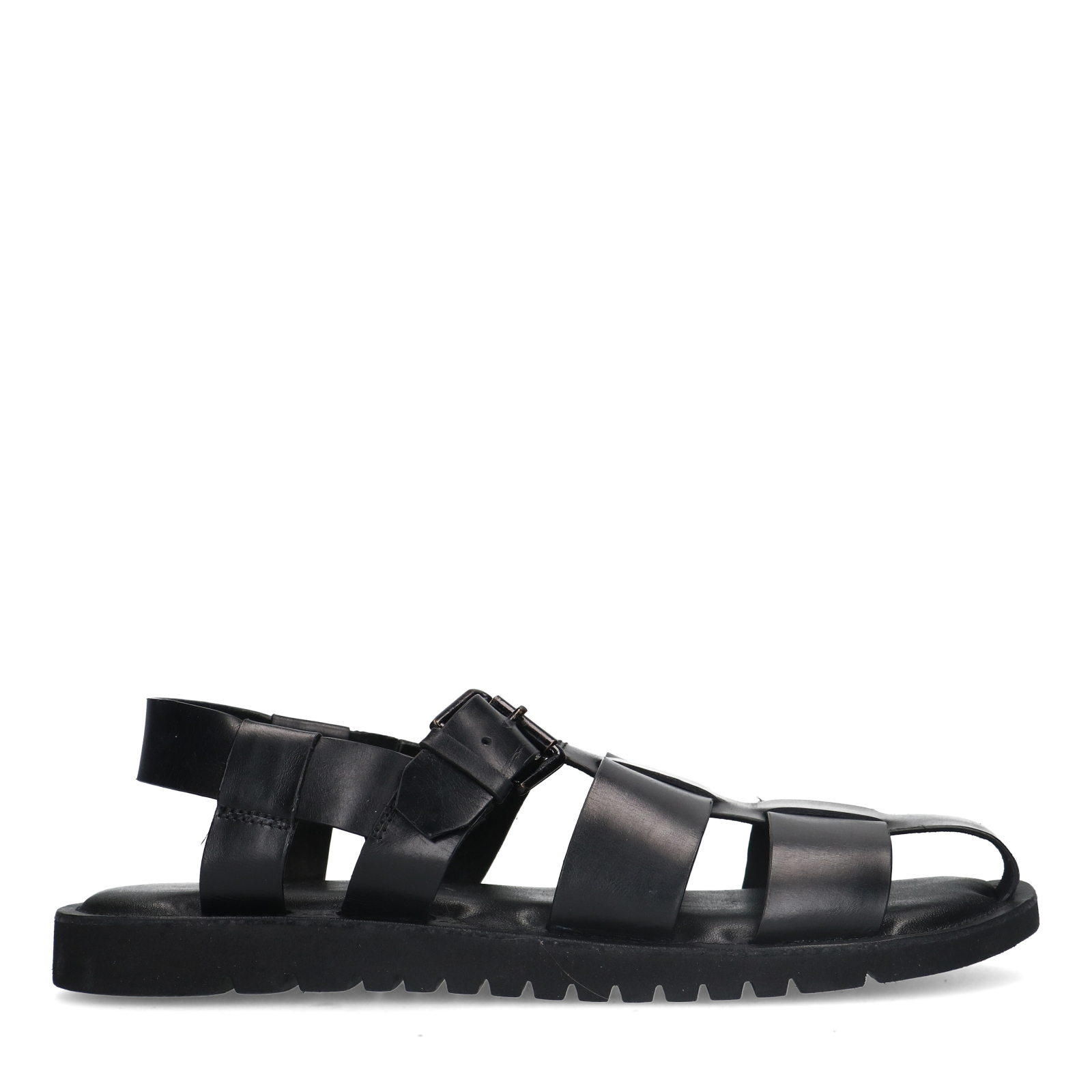 Leer sandalen discount