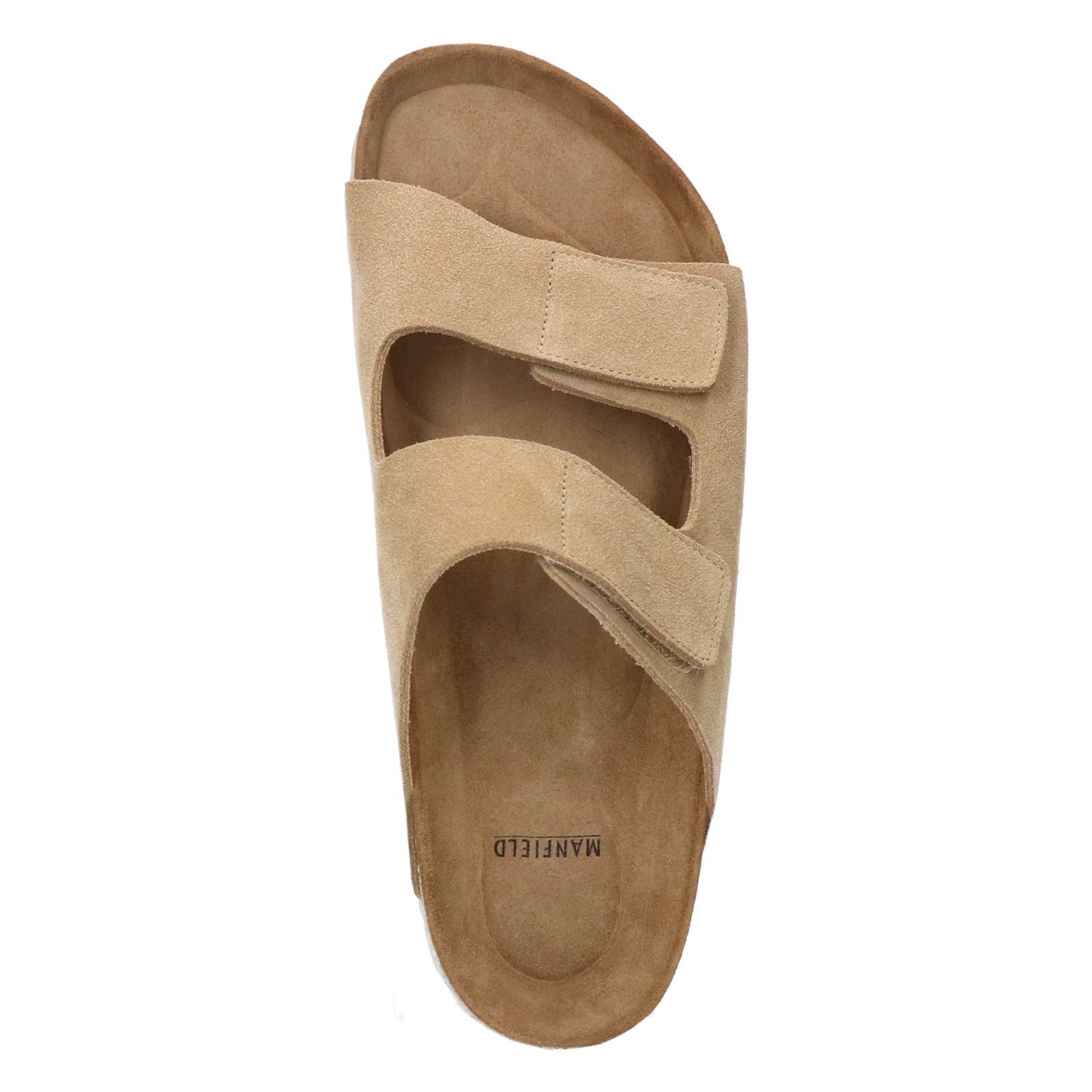 Beige suède slippers