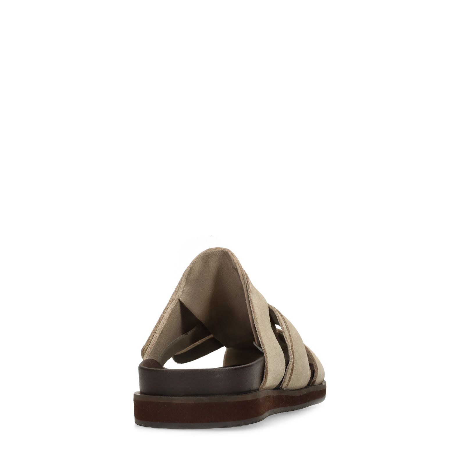 Beige suède slippers