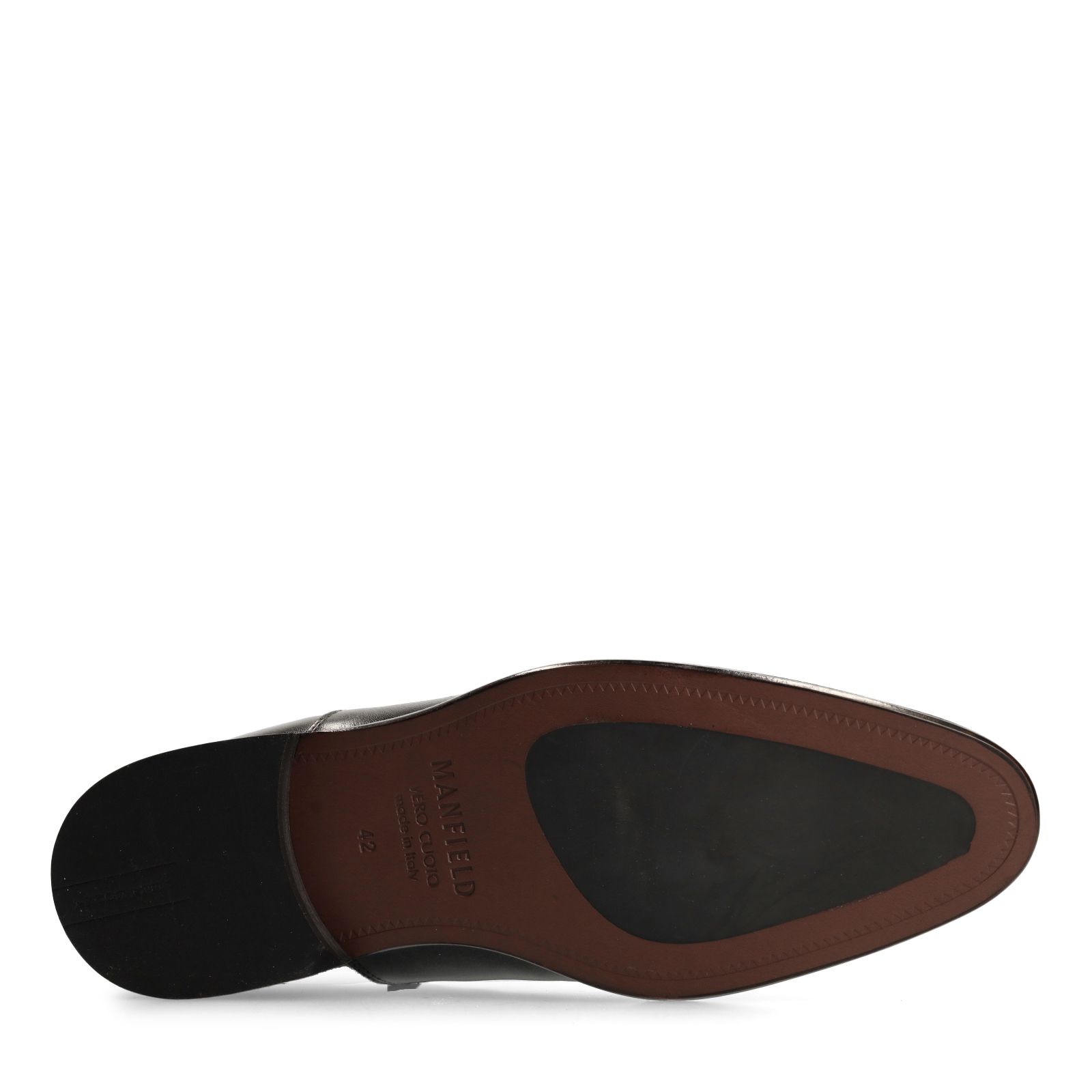 Zwarte leren chelsea boots