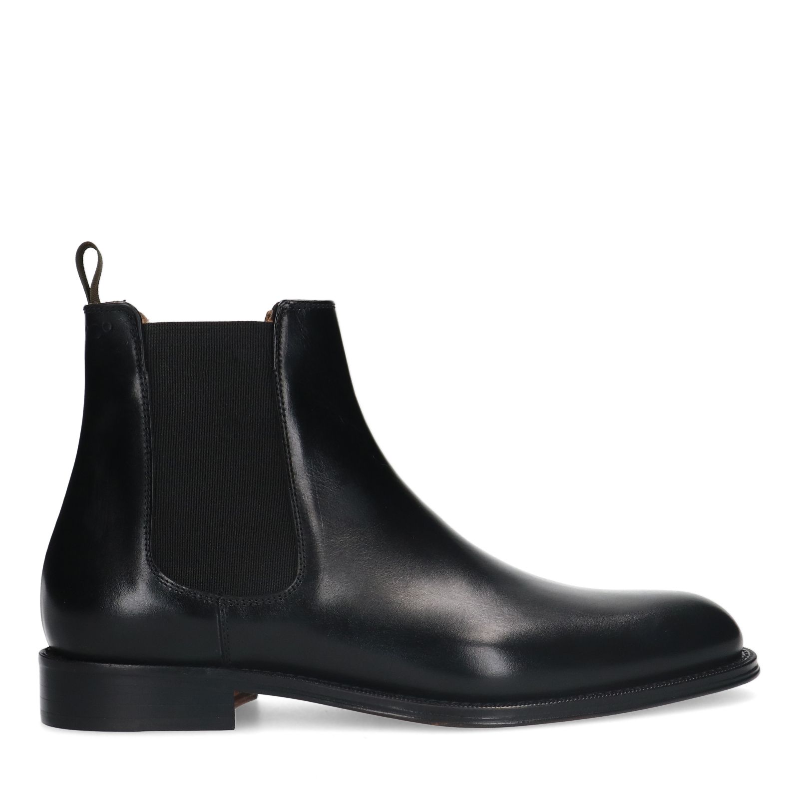 Schwarze Chelsea Boots aus Leder