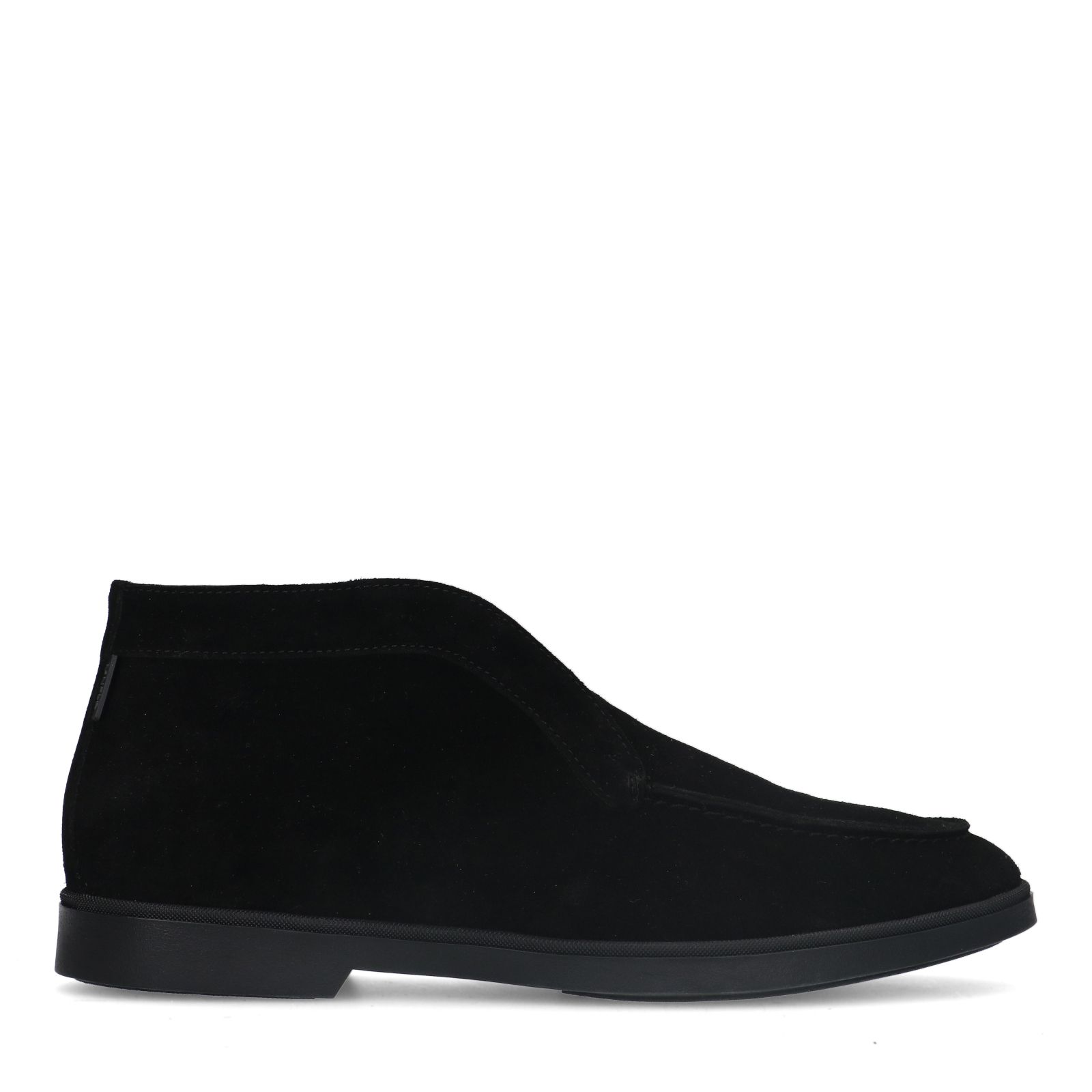 Zwarte suède boots