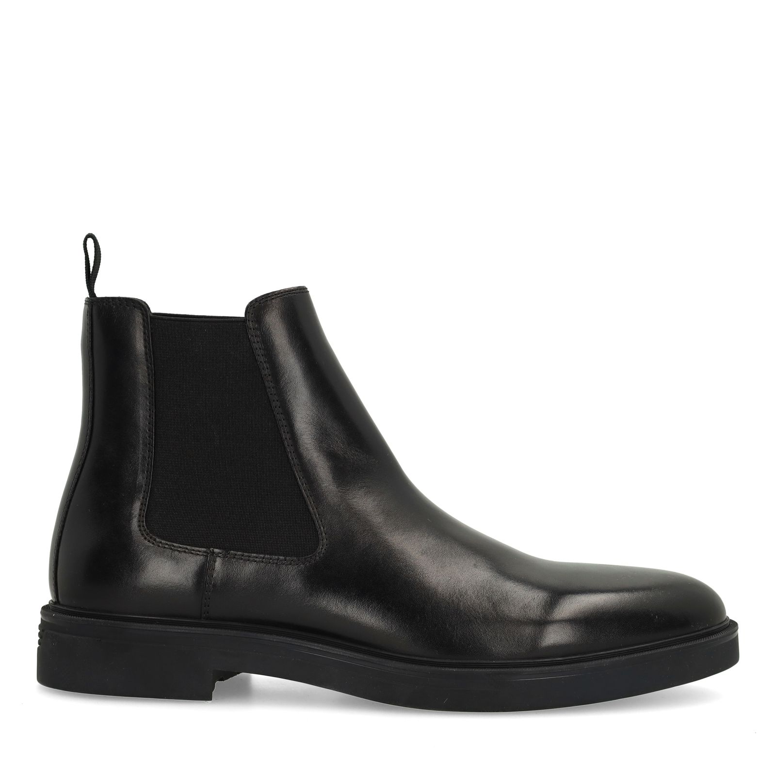 Schwarze Chelsea Boots aus Leder