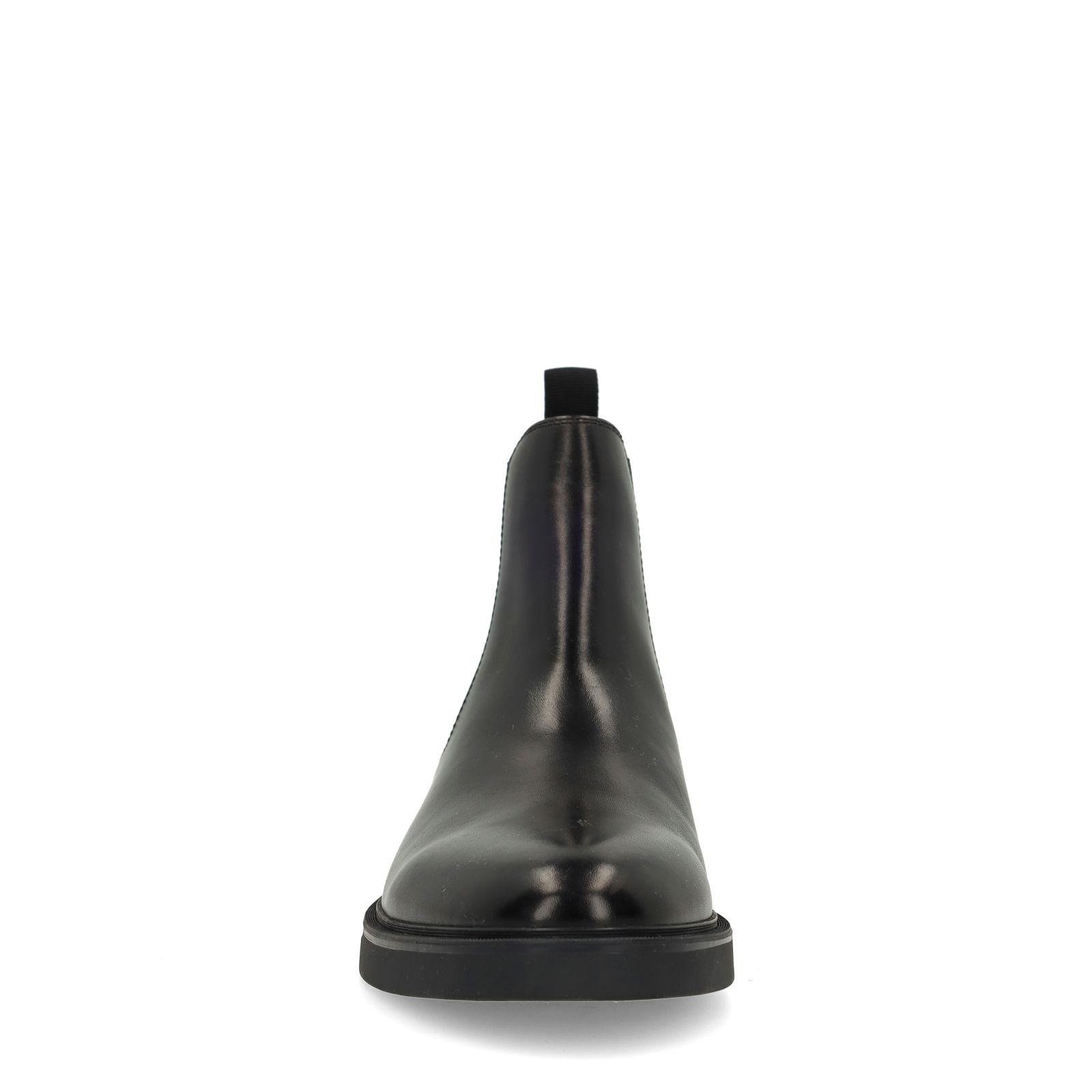 Zwarte leren Chelsea boots