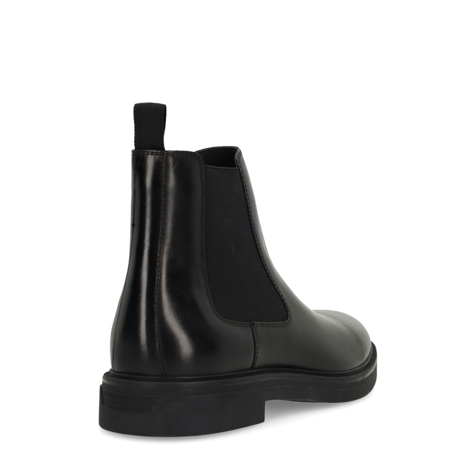 Zwarte leren Chelsea boots