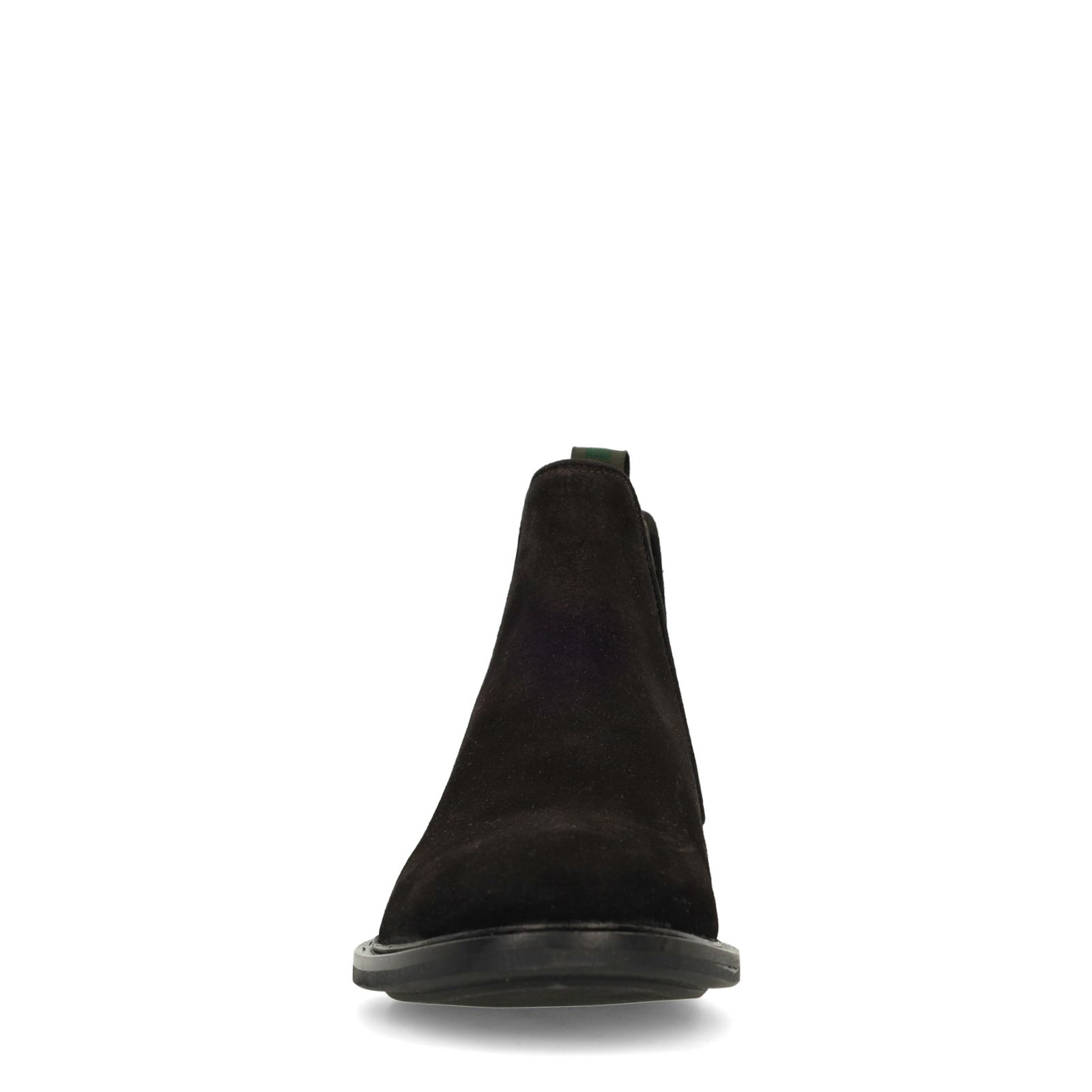 Zwarte suède chelsea boots