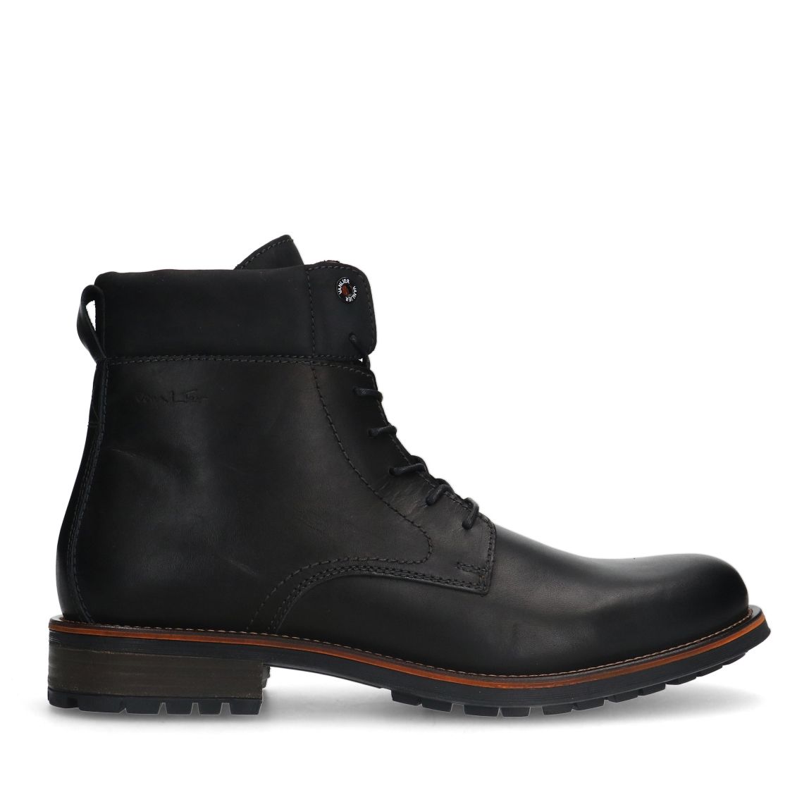 Zwarte Fritz leren veterboots