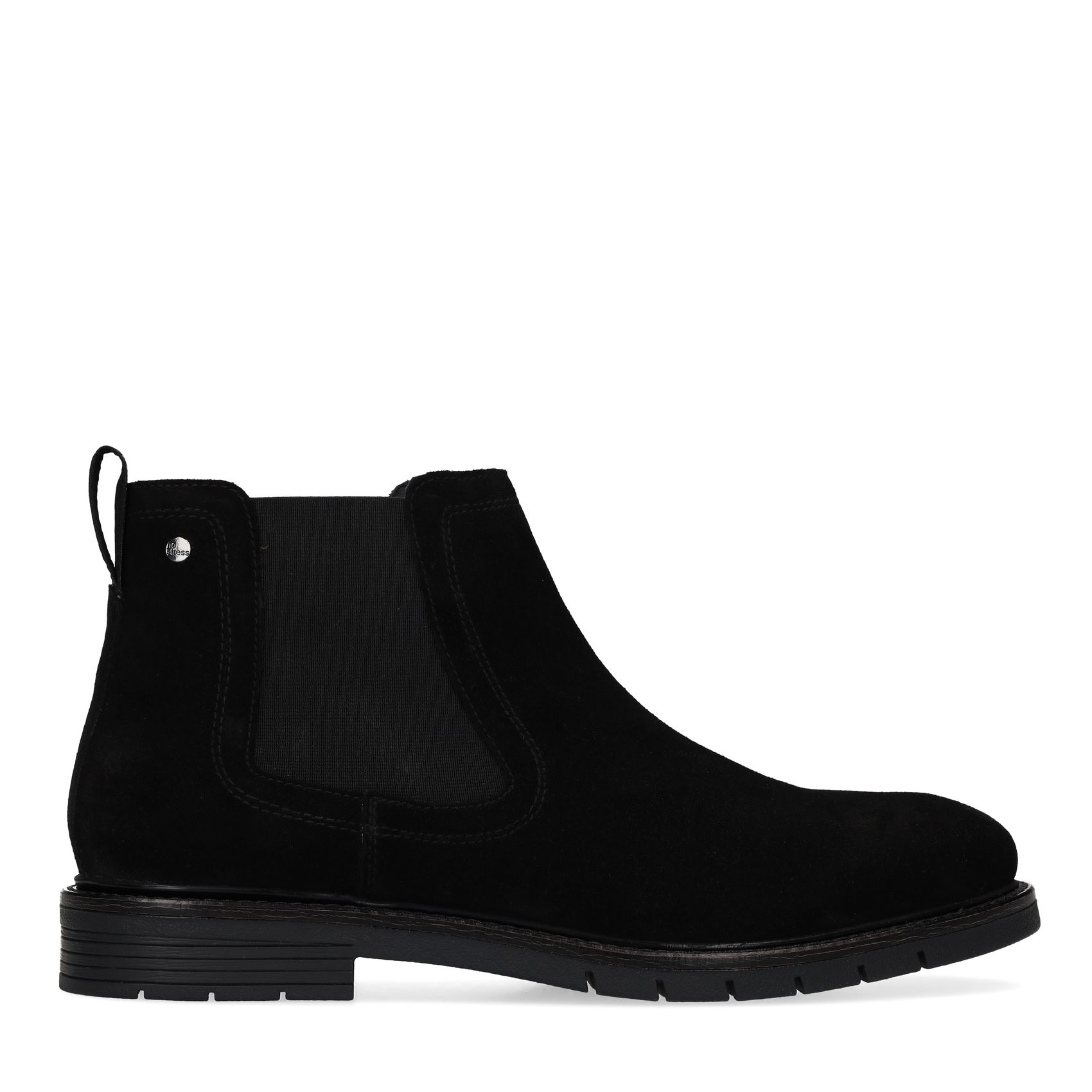 Zwarte suède chelsea boots