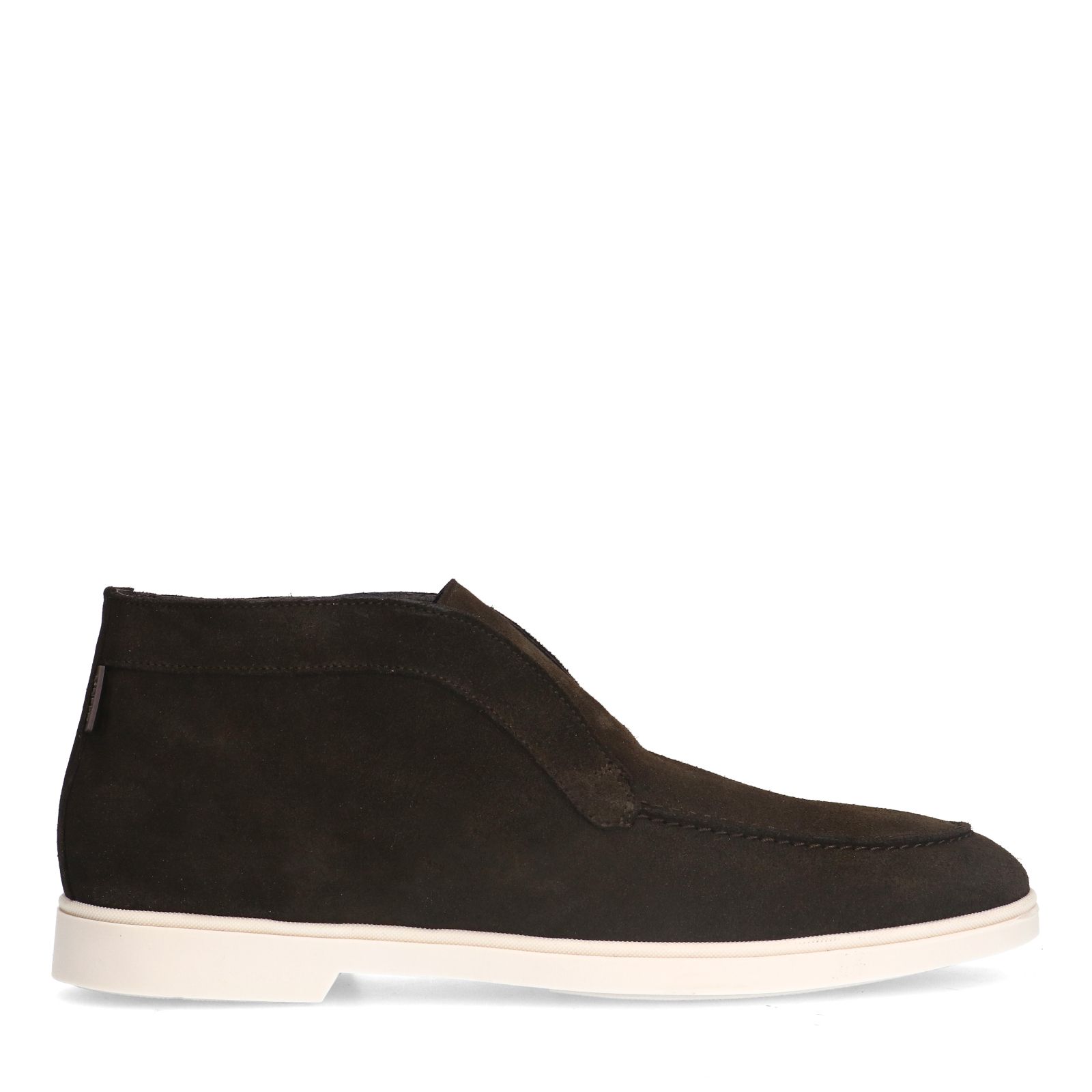 Braune Veloursleder-Boots
