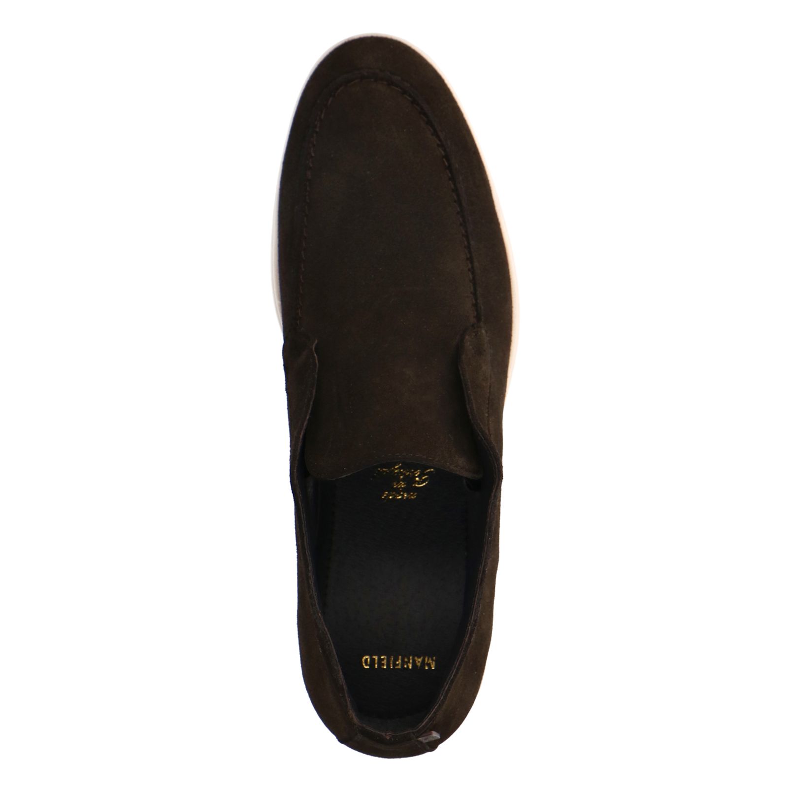 Braune Veloursleder-Boots