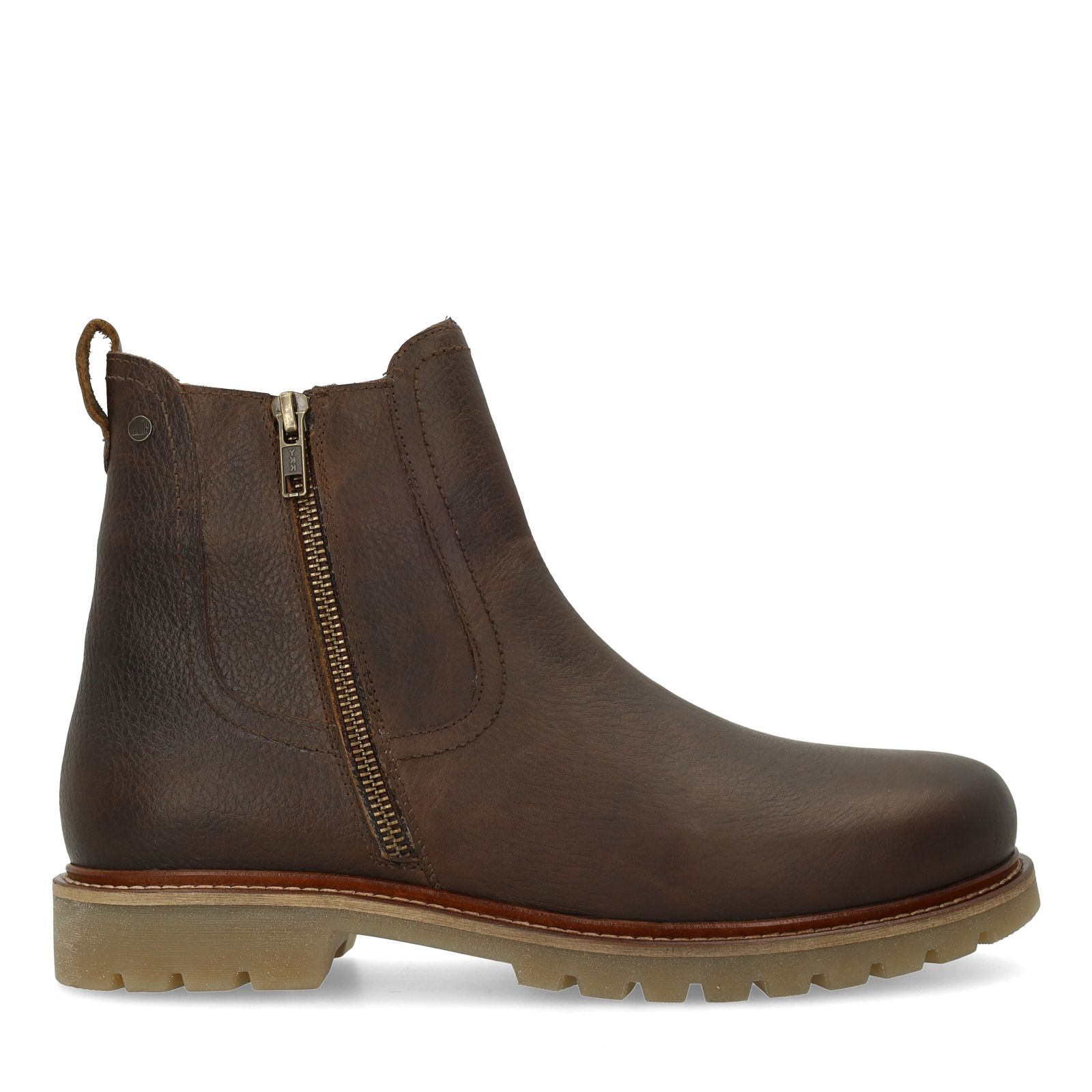 Braune Chelsea Boots aus Leder