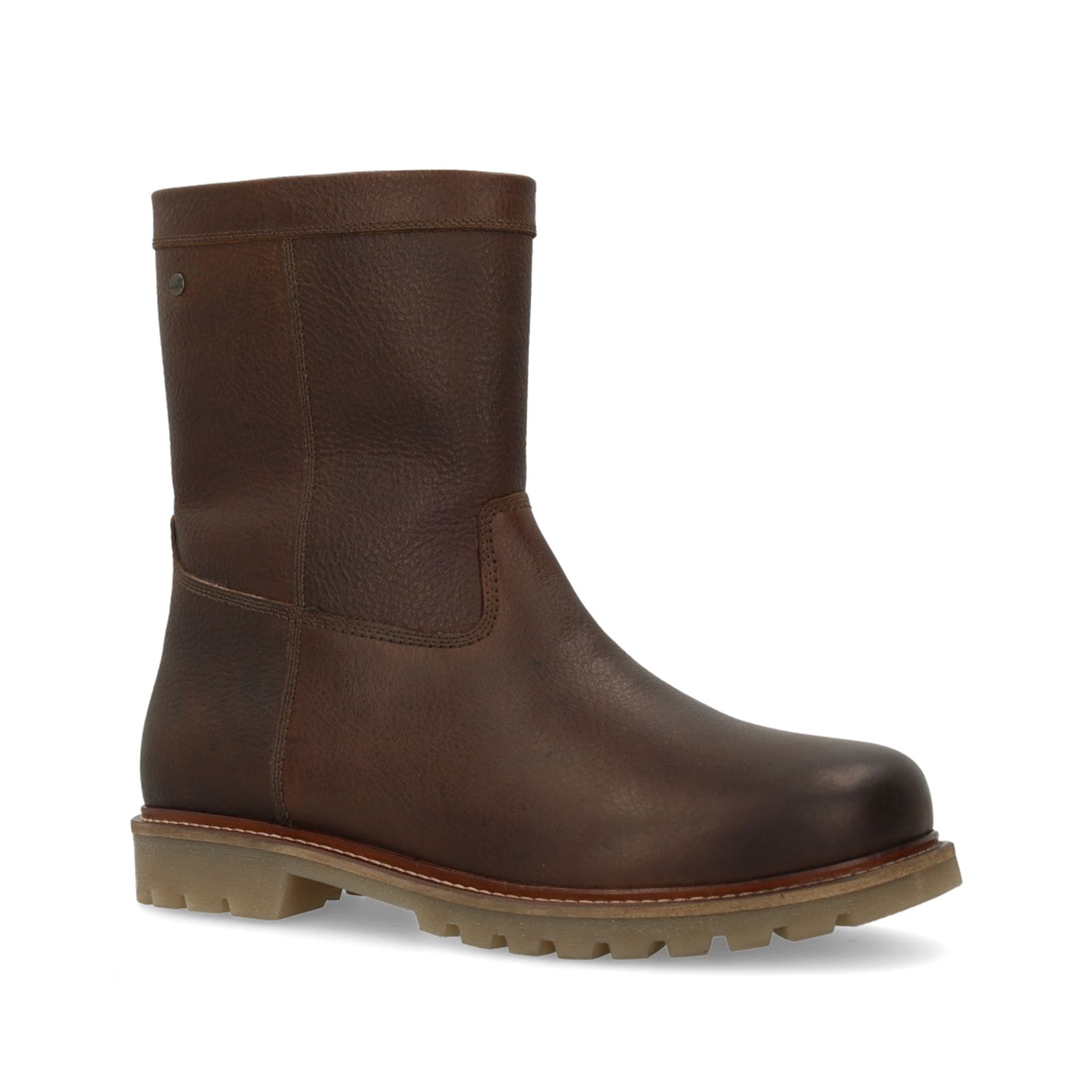 Bruine leren boots