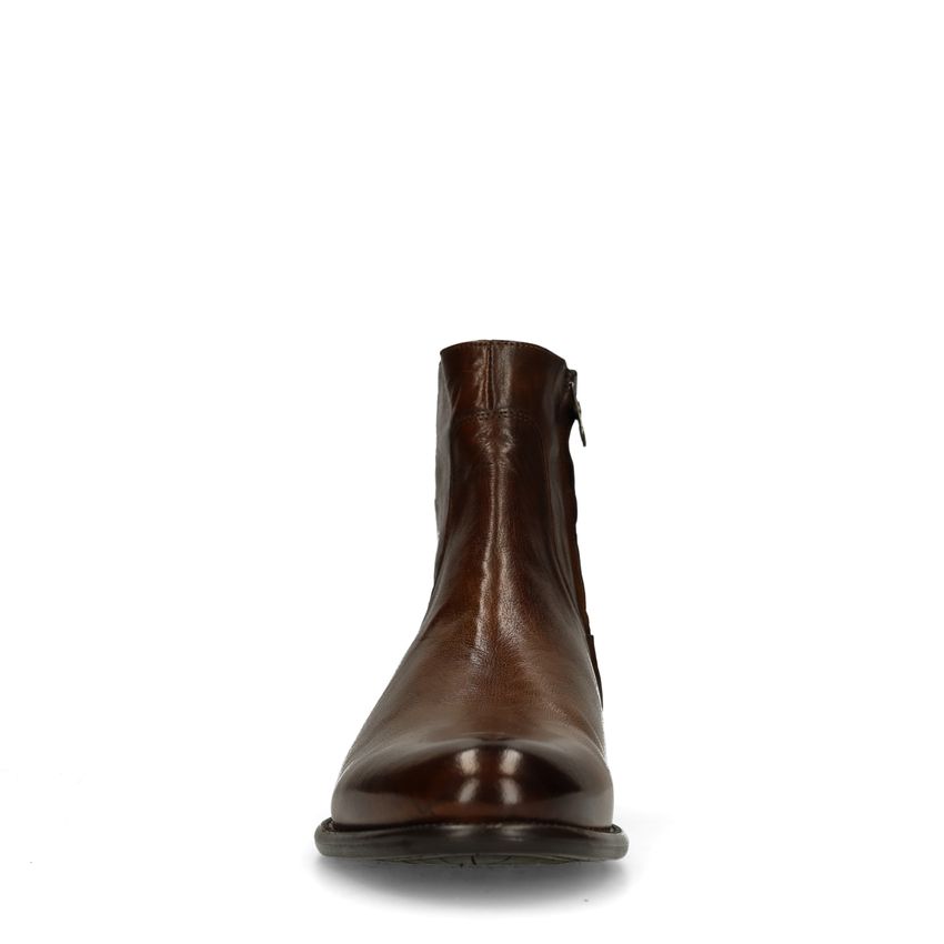 Bruine leren boots