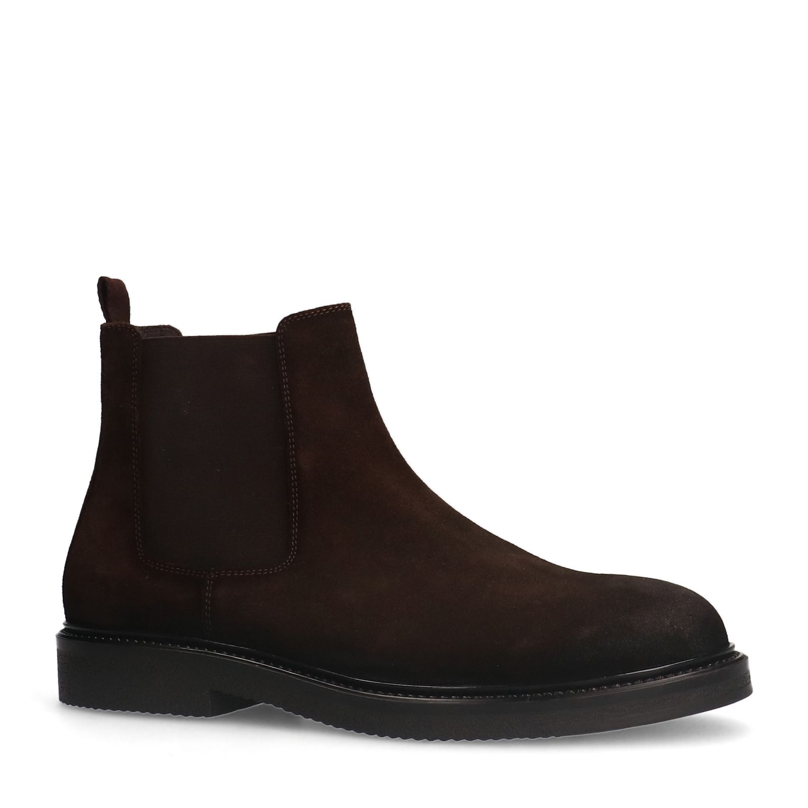 Bruine suède chelsea boots