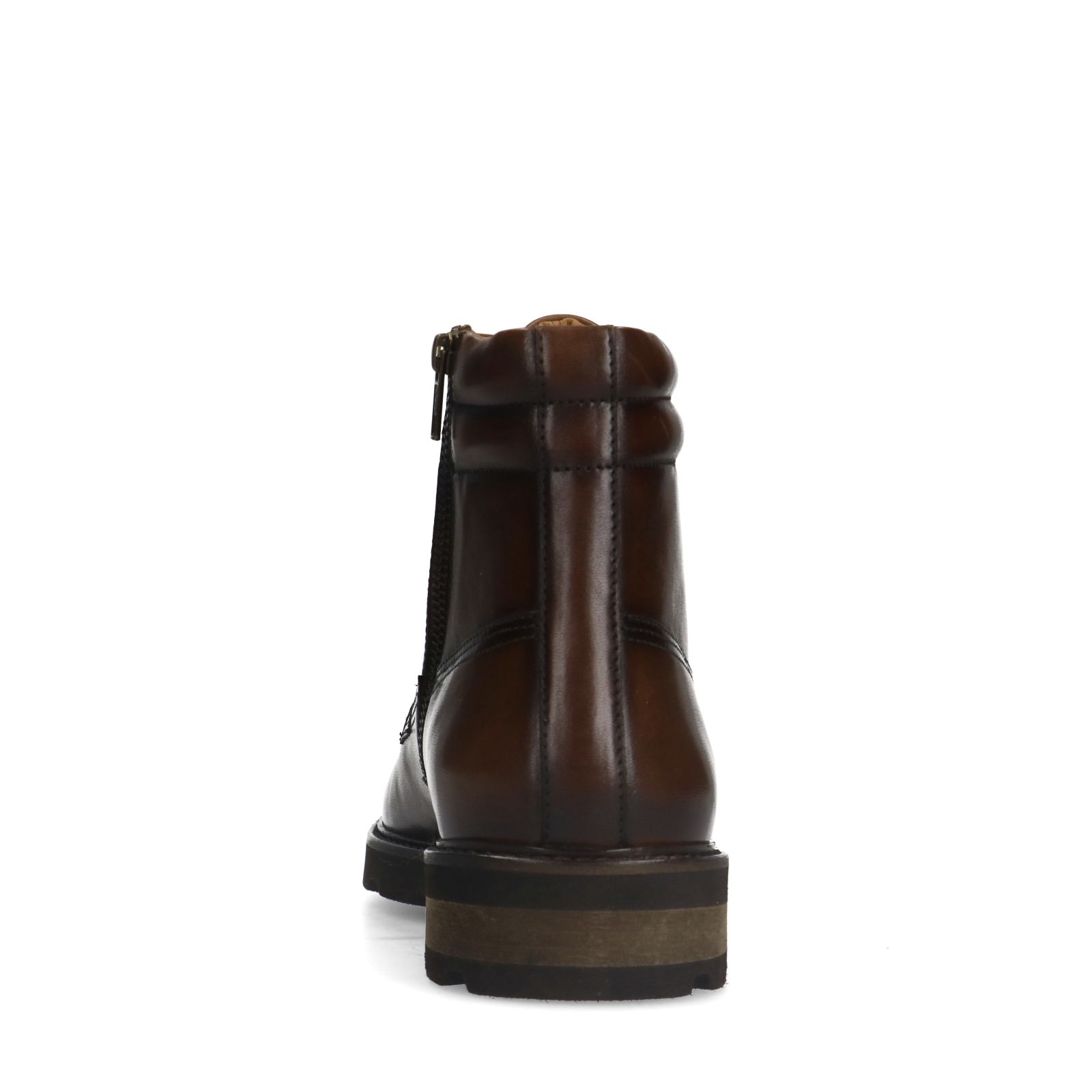 Bruine leren veterboots