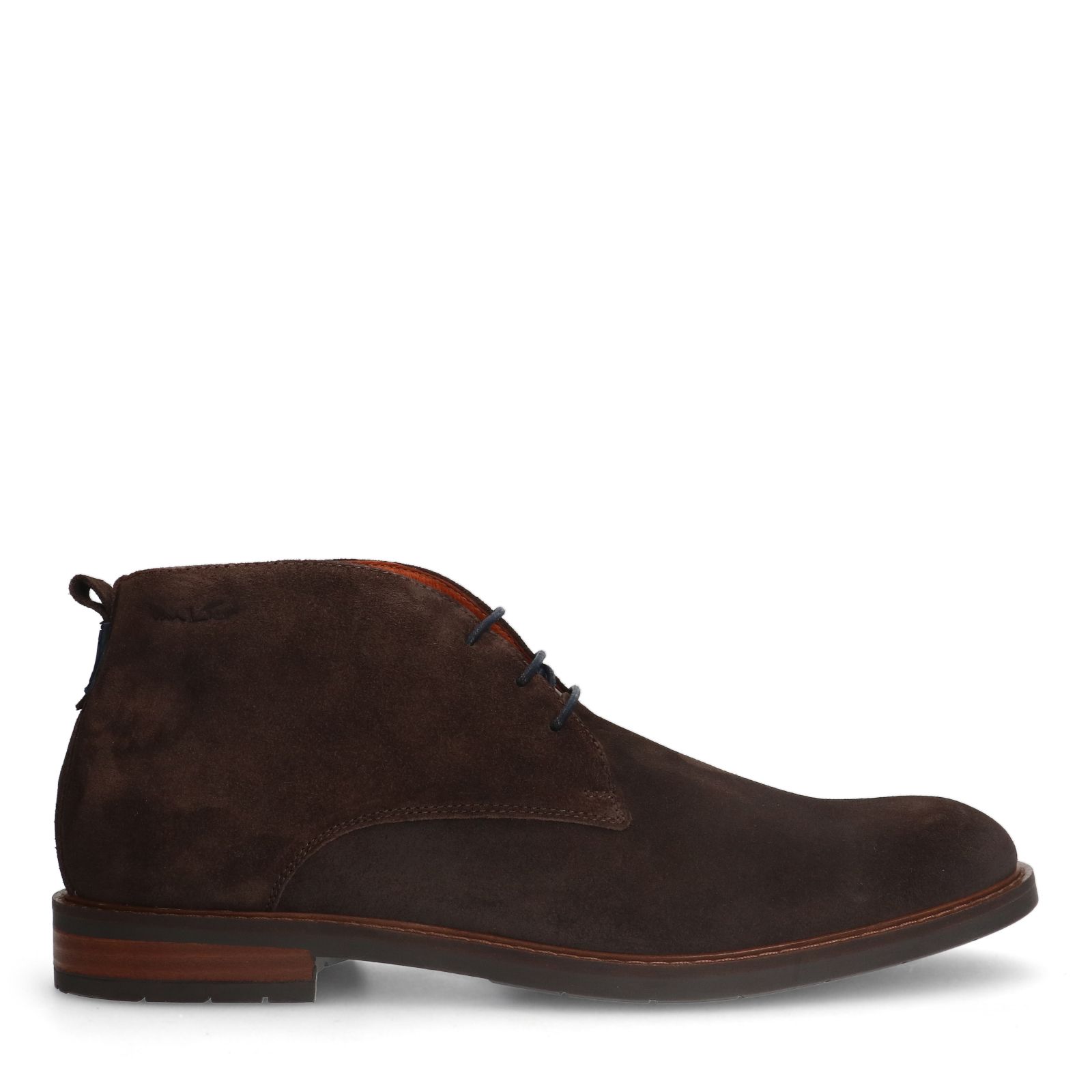Bruine Boston suède veterboots