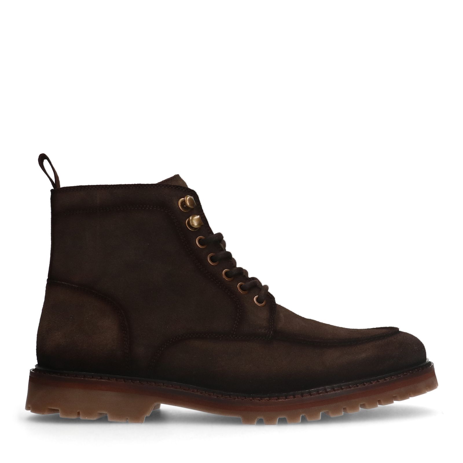 Bruine suède veterboots